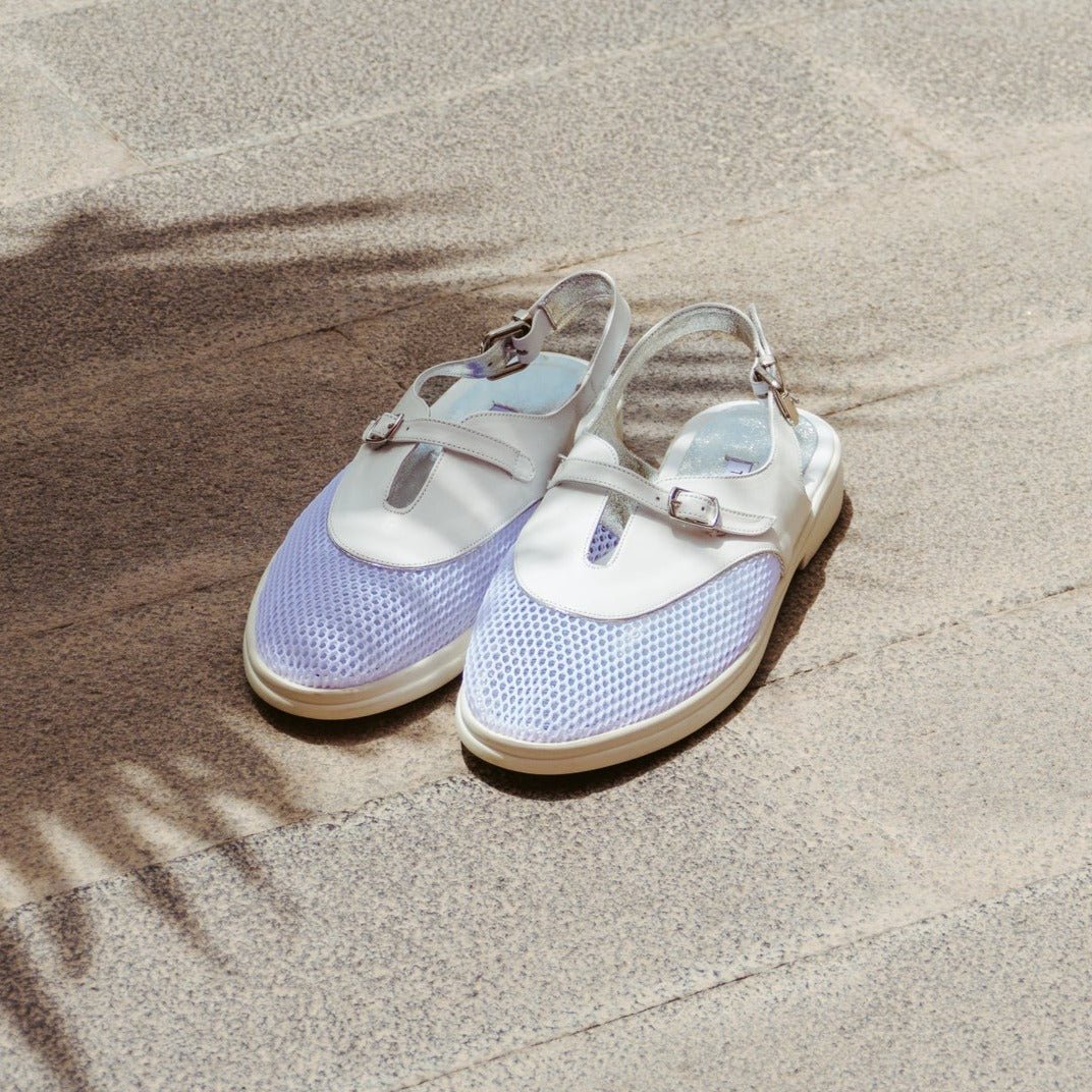 Aurora white sandal