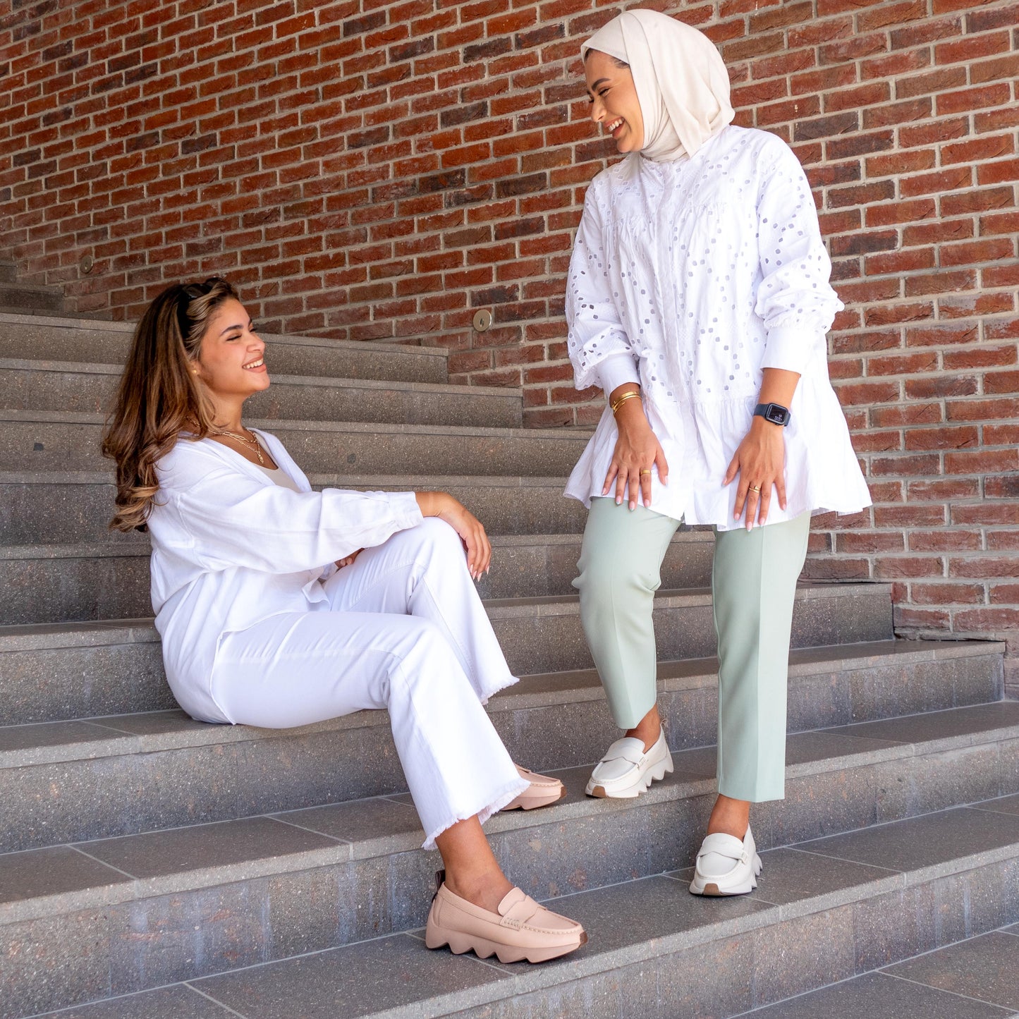 Dahlia nude loafer