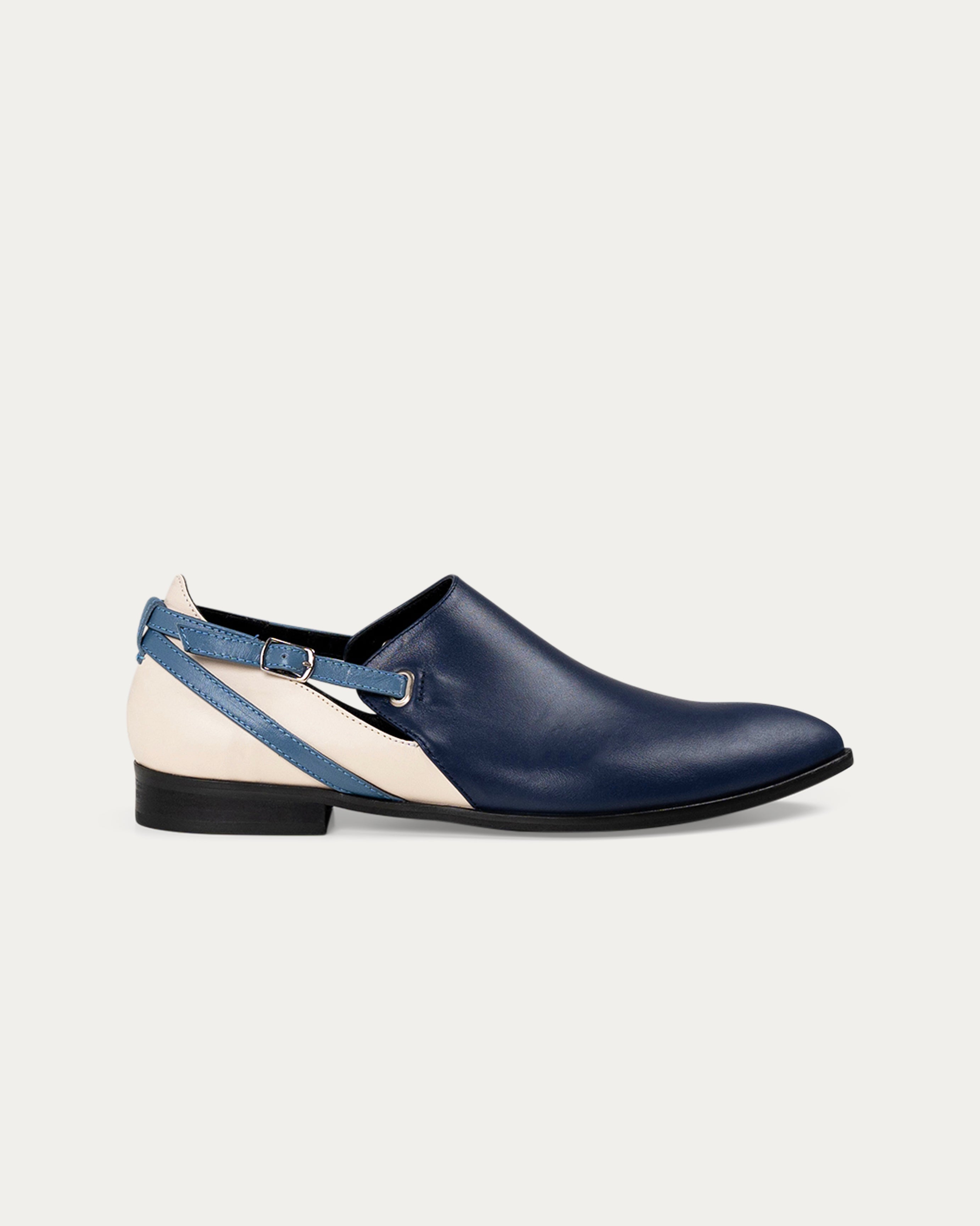 Miray blue loafer - THUNA - Kuwait - KSA - Shoes
