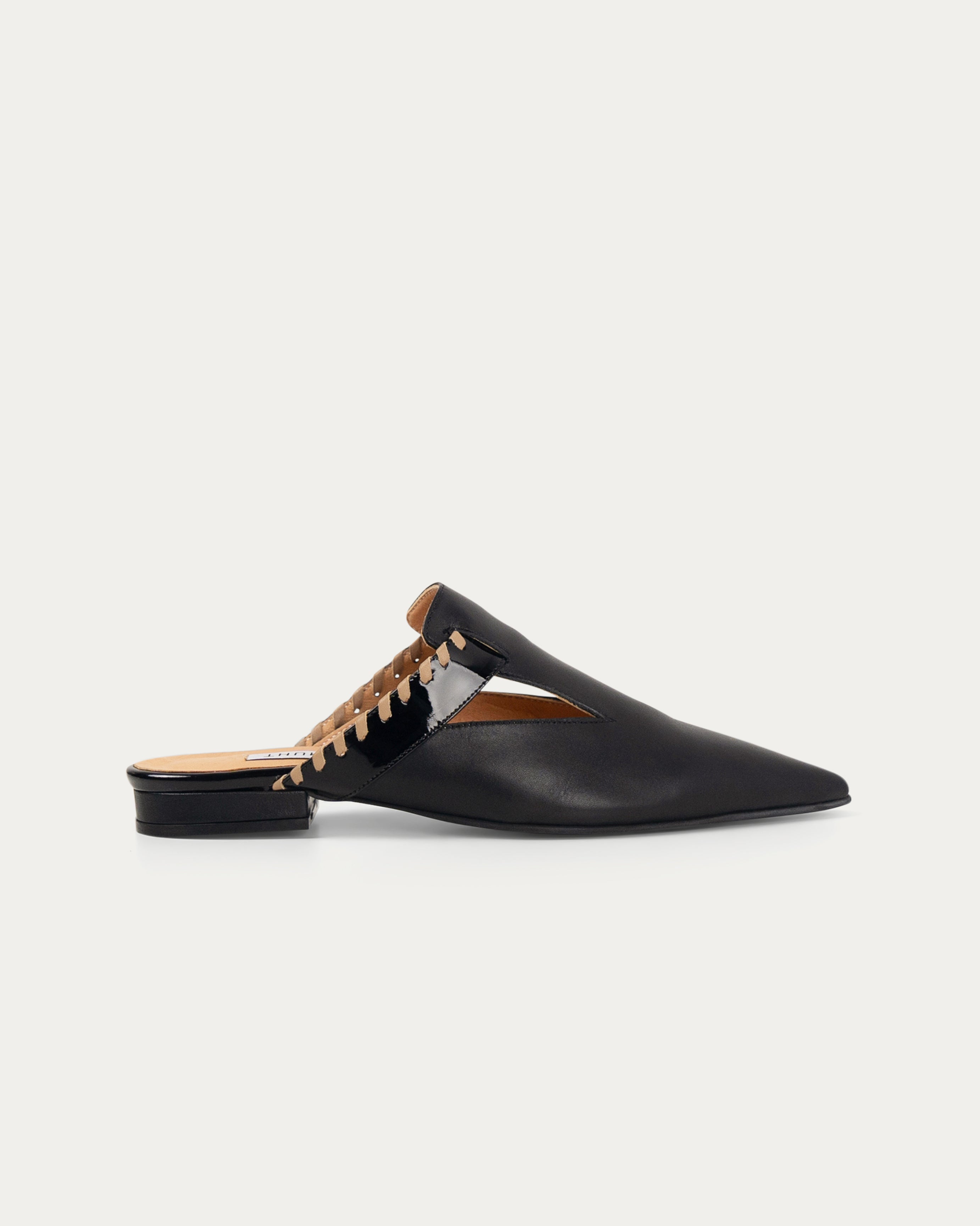 Nala black mule - THUNA