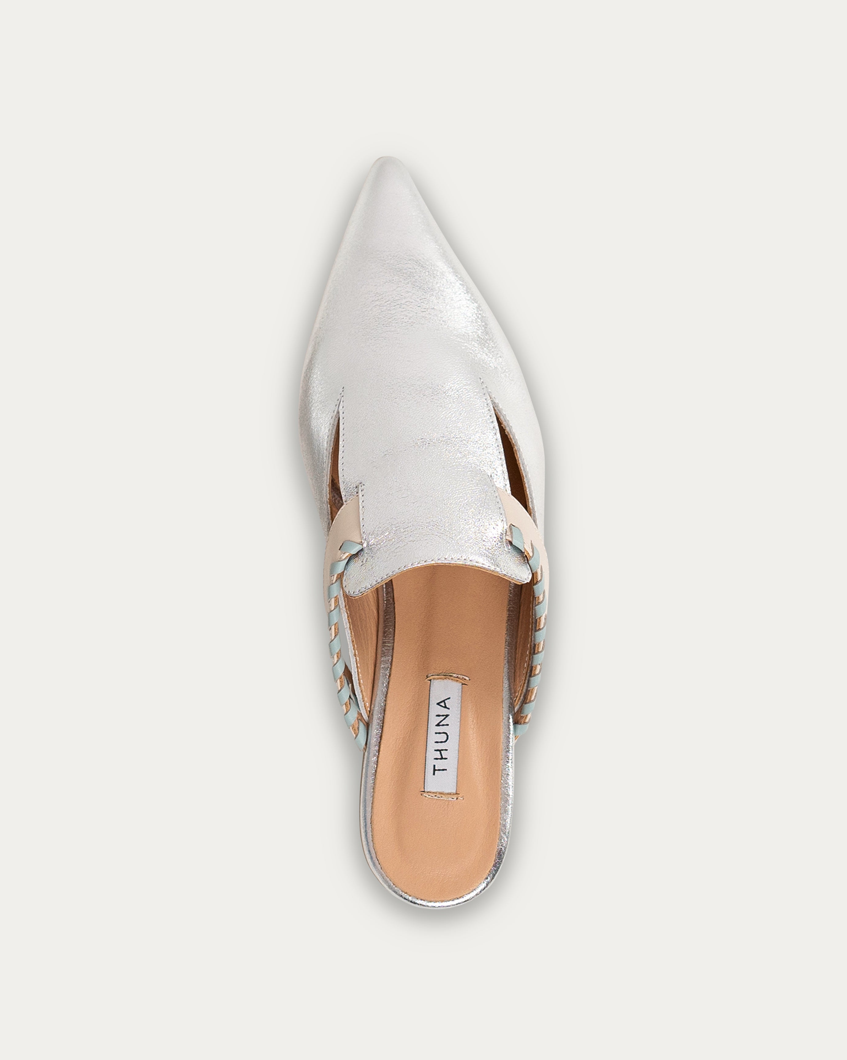 Nala silver mule - THUNA