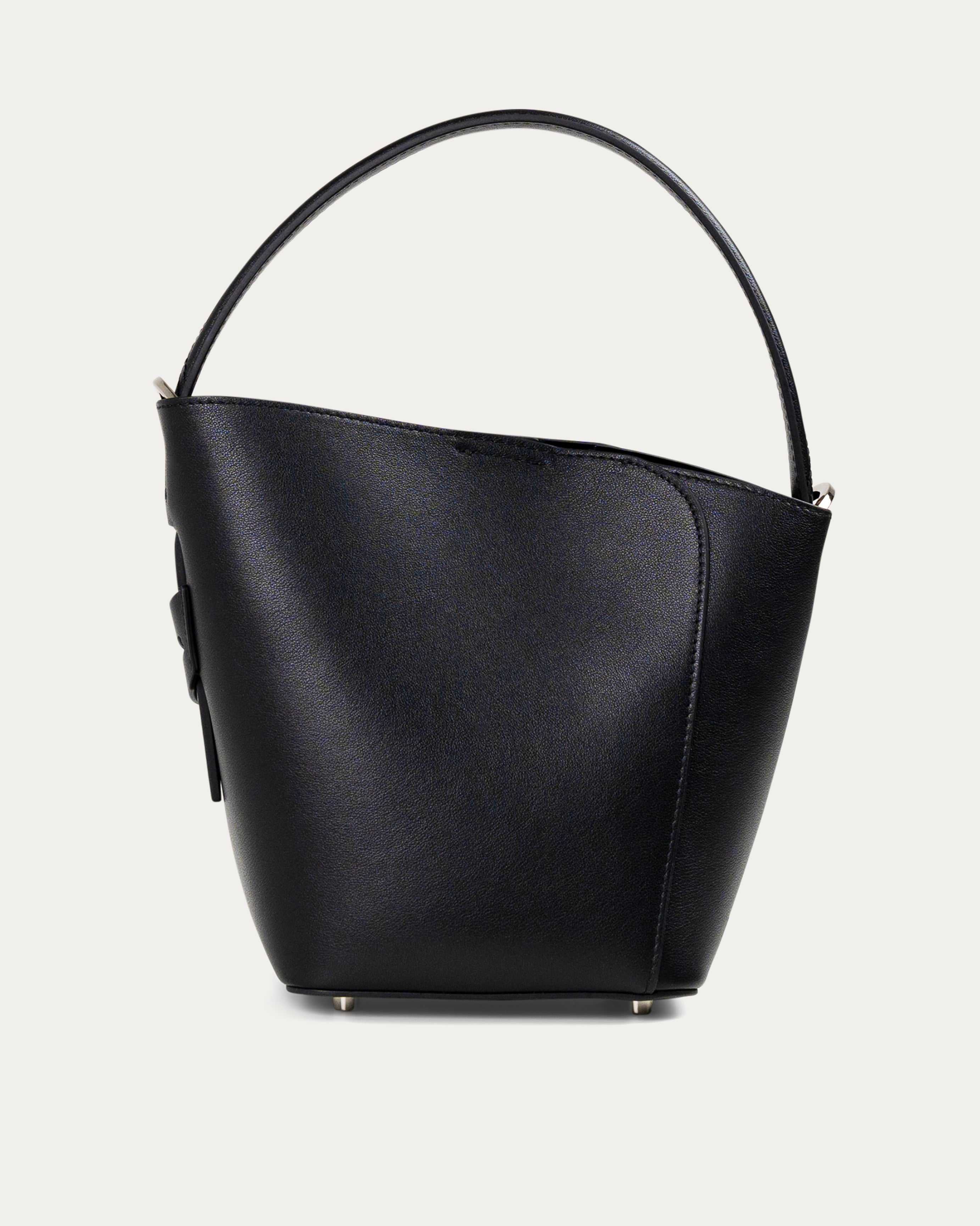 Sage black bucket bag- THUNA - Kuwait - KSA- shoes