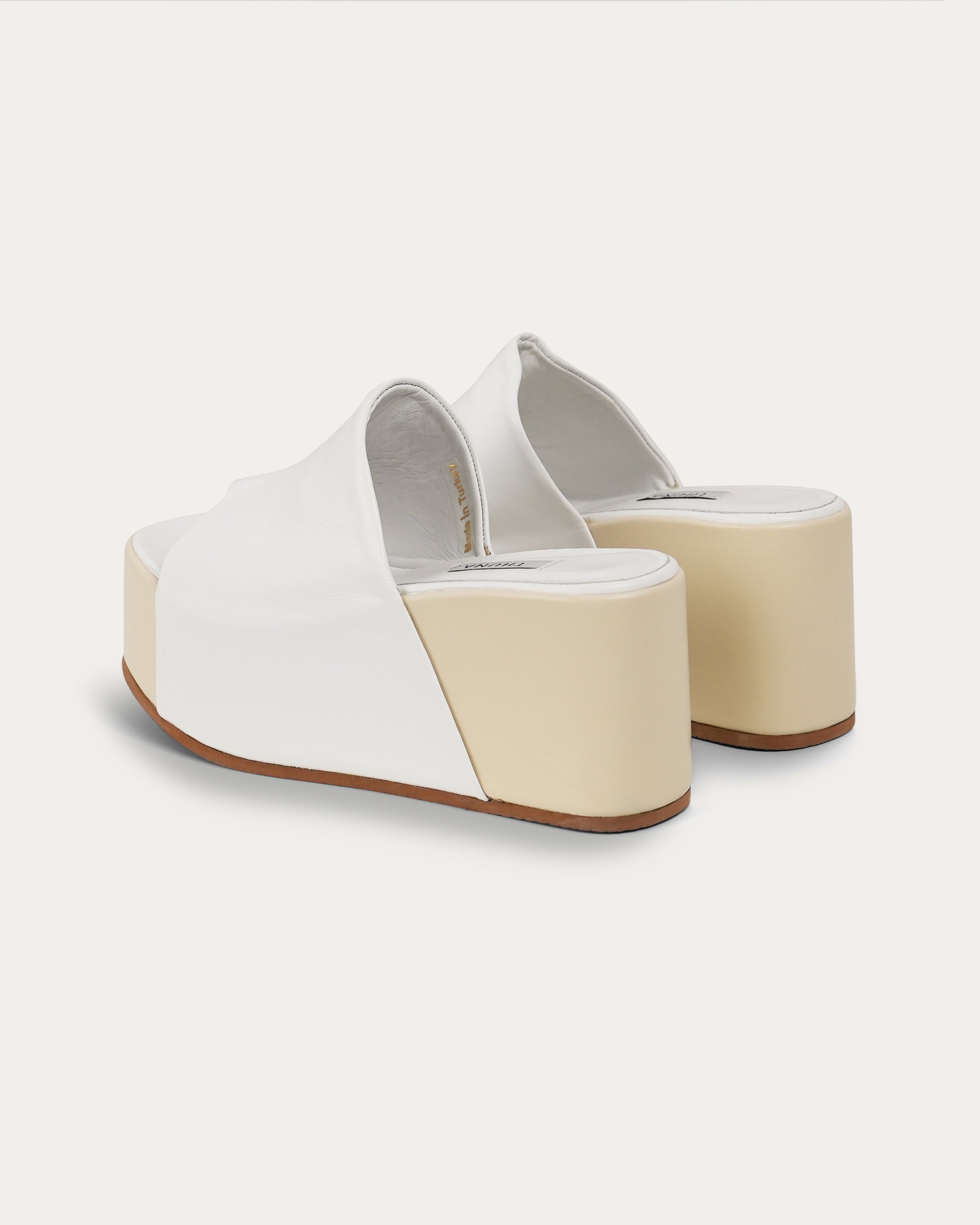 Sahara white platform - platform - THUNA