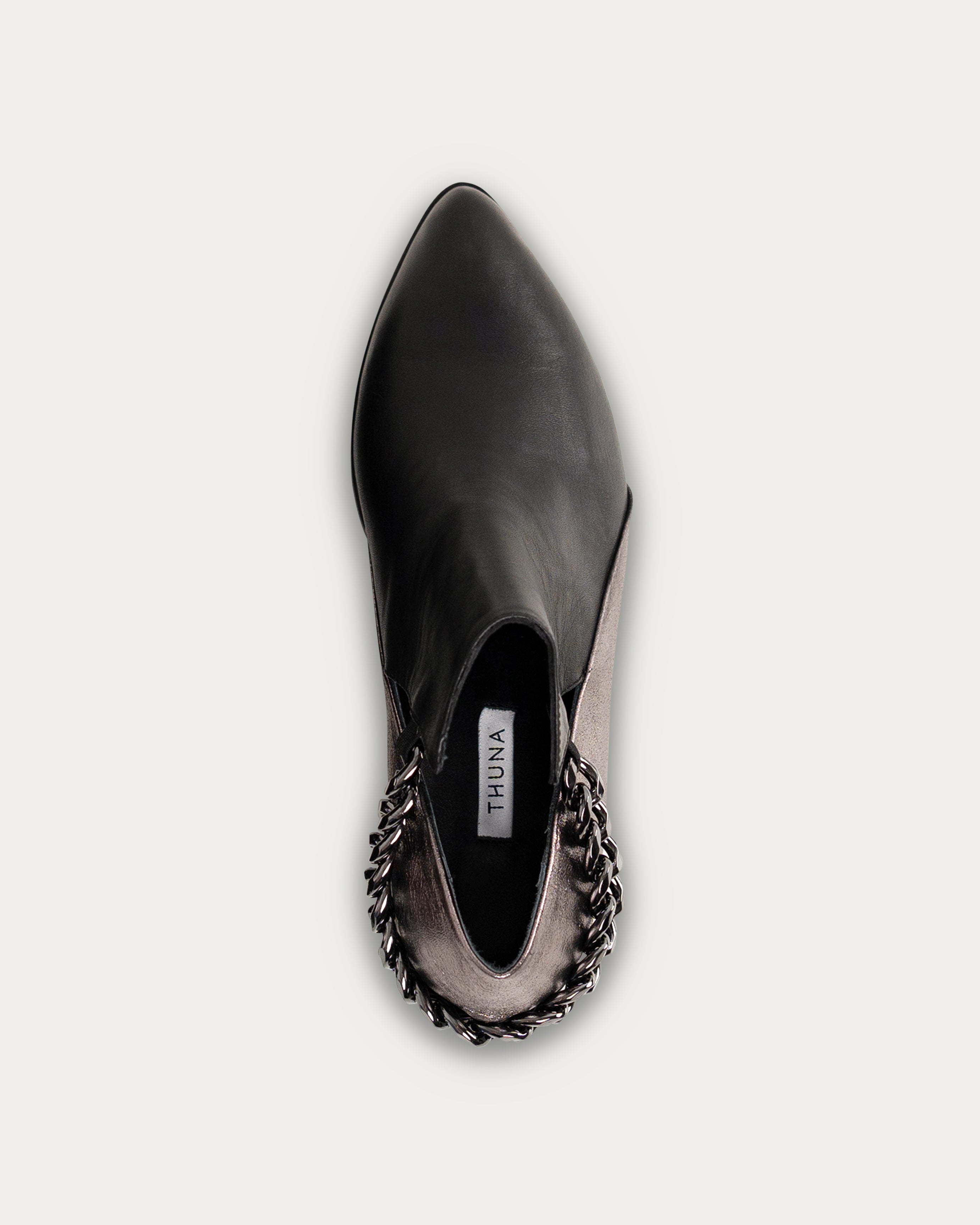 Solene black boot - THUNA