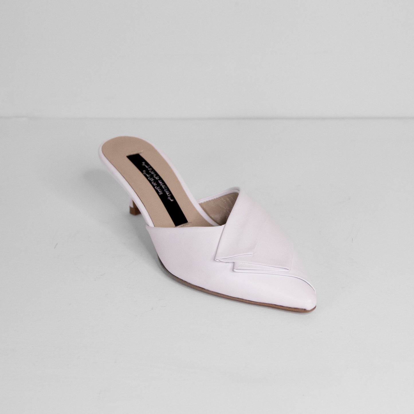 Sienna white heel