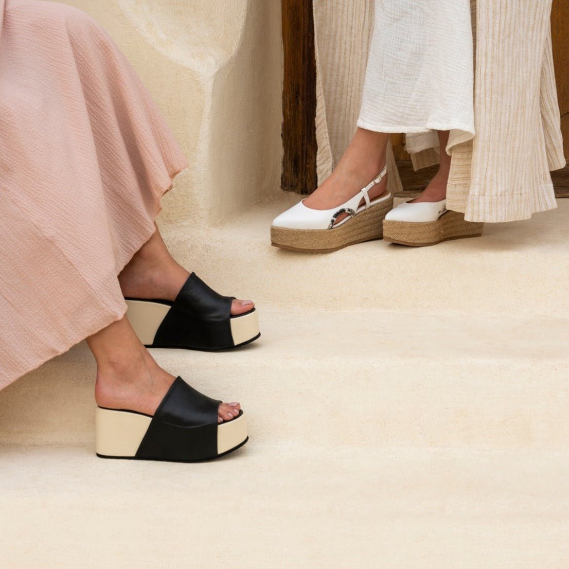 Sahara black platform - platform - THUNA
