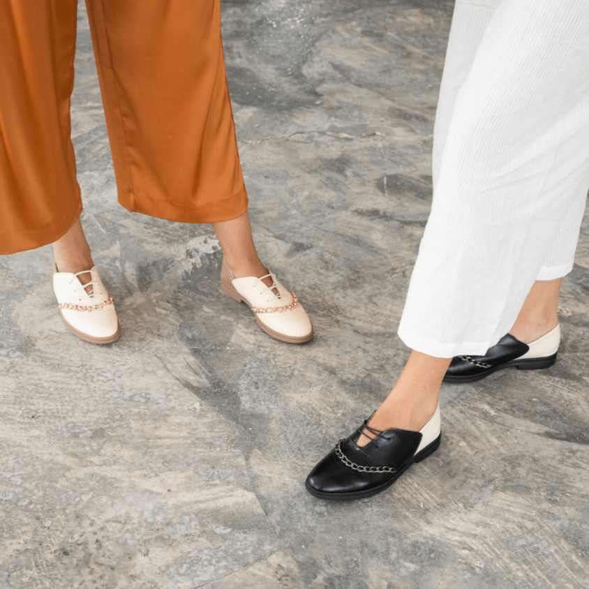 Dora black oxford - THUNA - Kuwait shoes