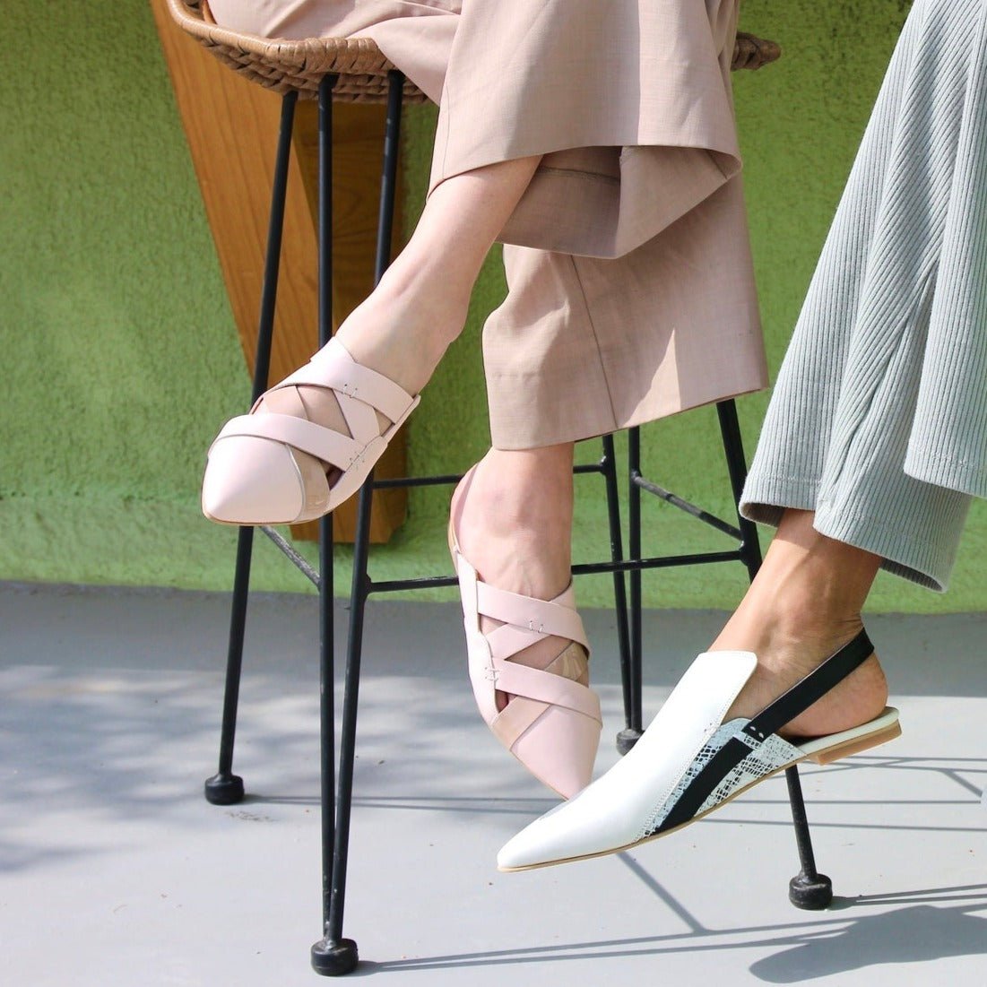 Lana nude mule - Shoes - THUNA