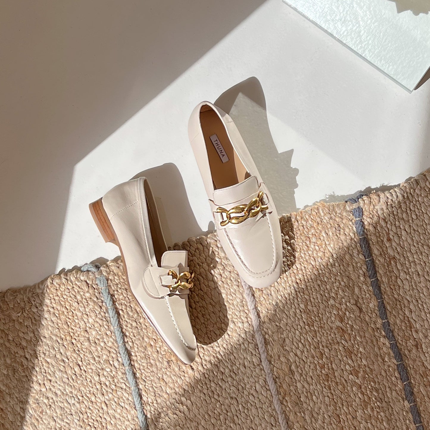 Rama cream loafer