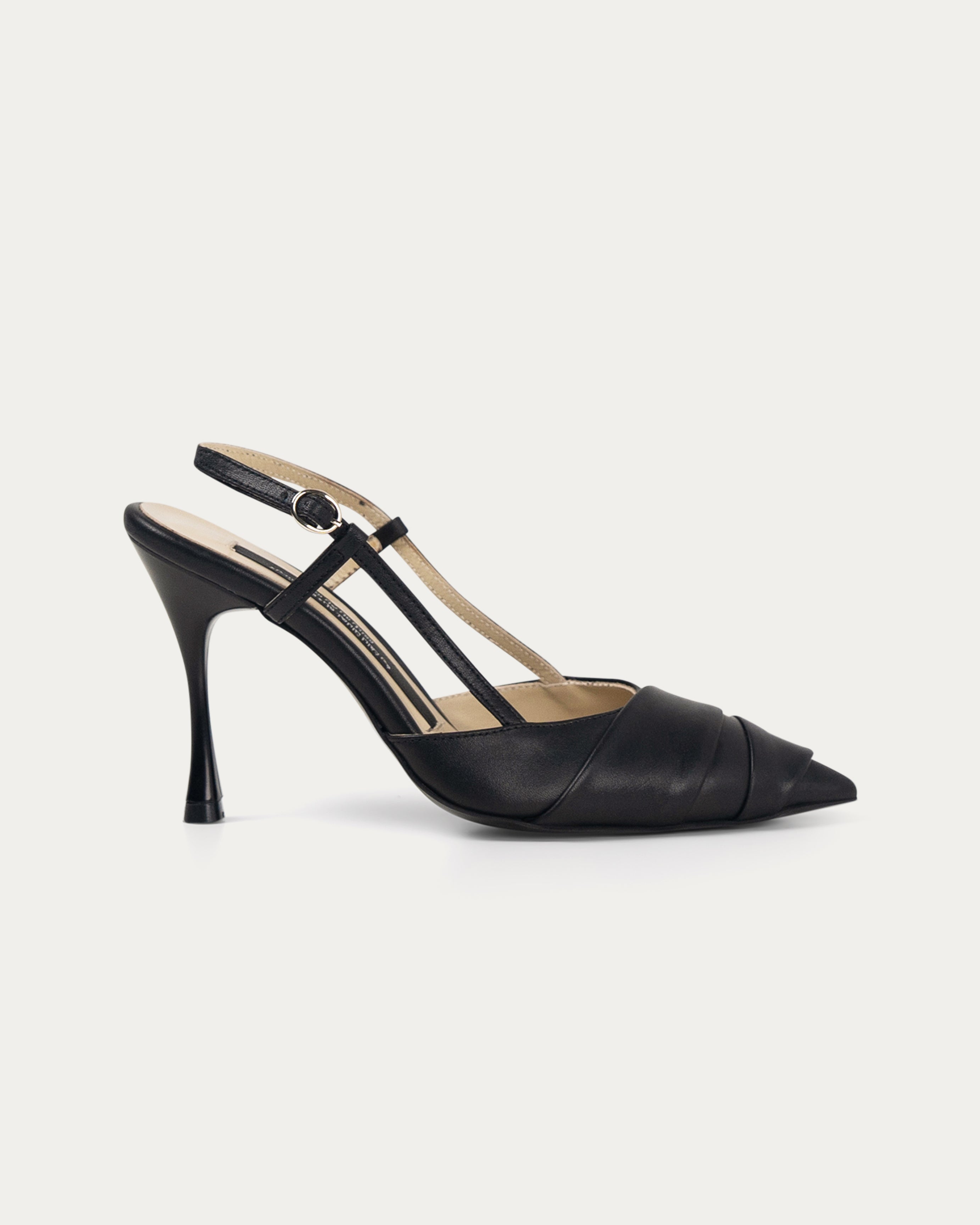 Aaliyah black heel - heel - THUNA