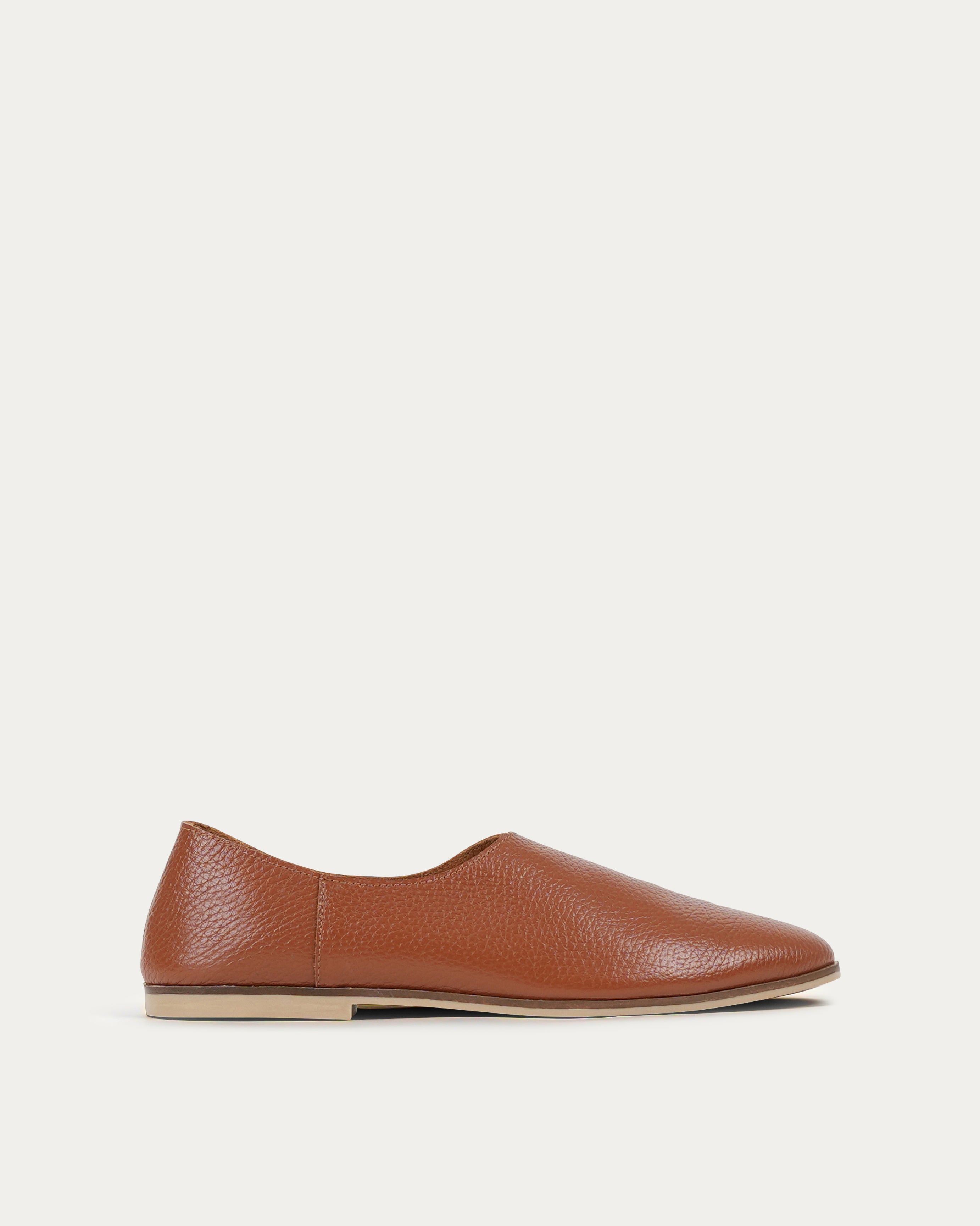 Adeela tan loafer
