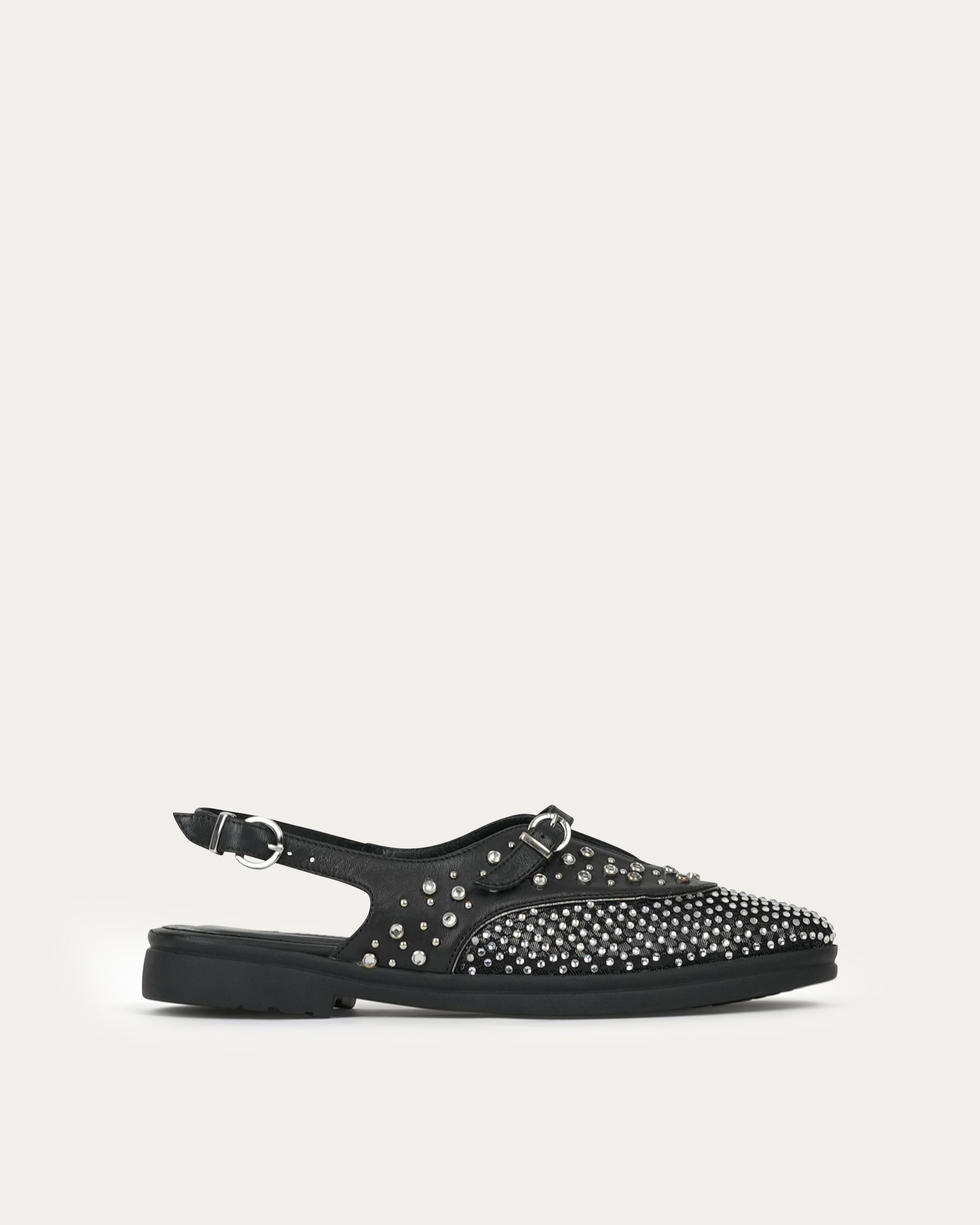 Allura black sandal