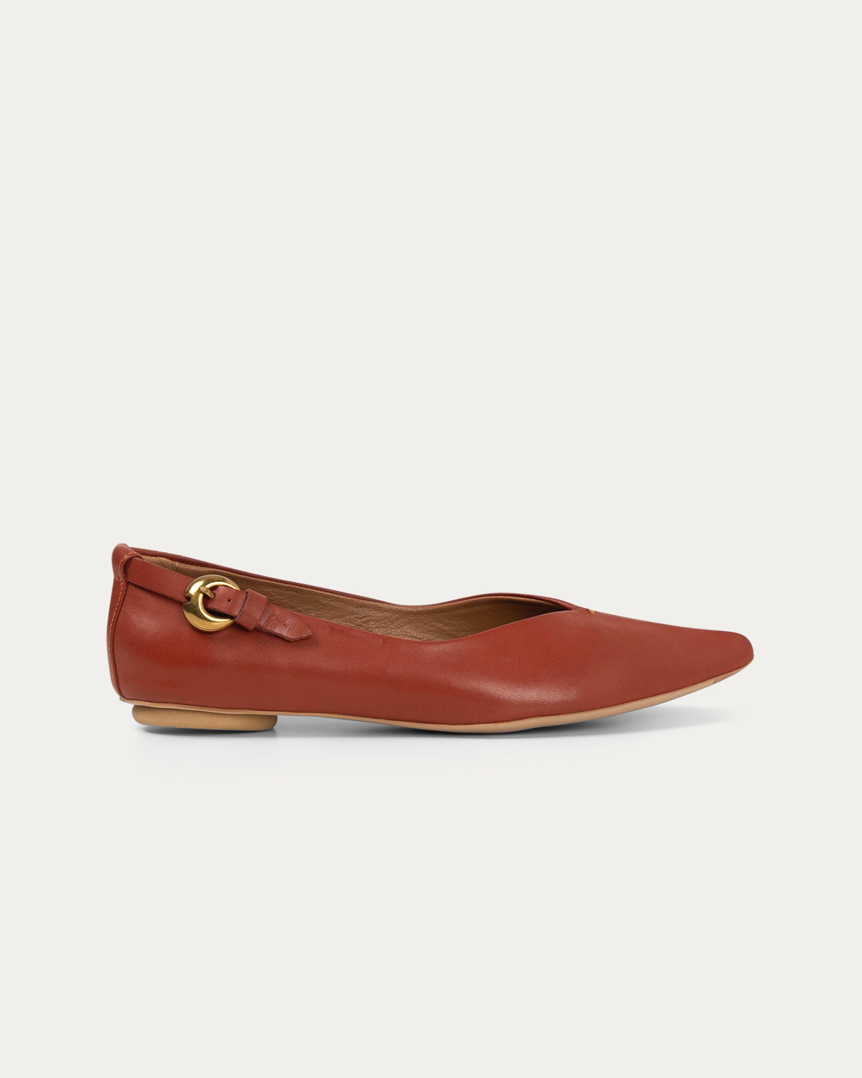 Aram terracotta loafer - THUNA