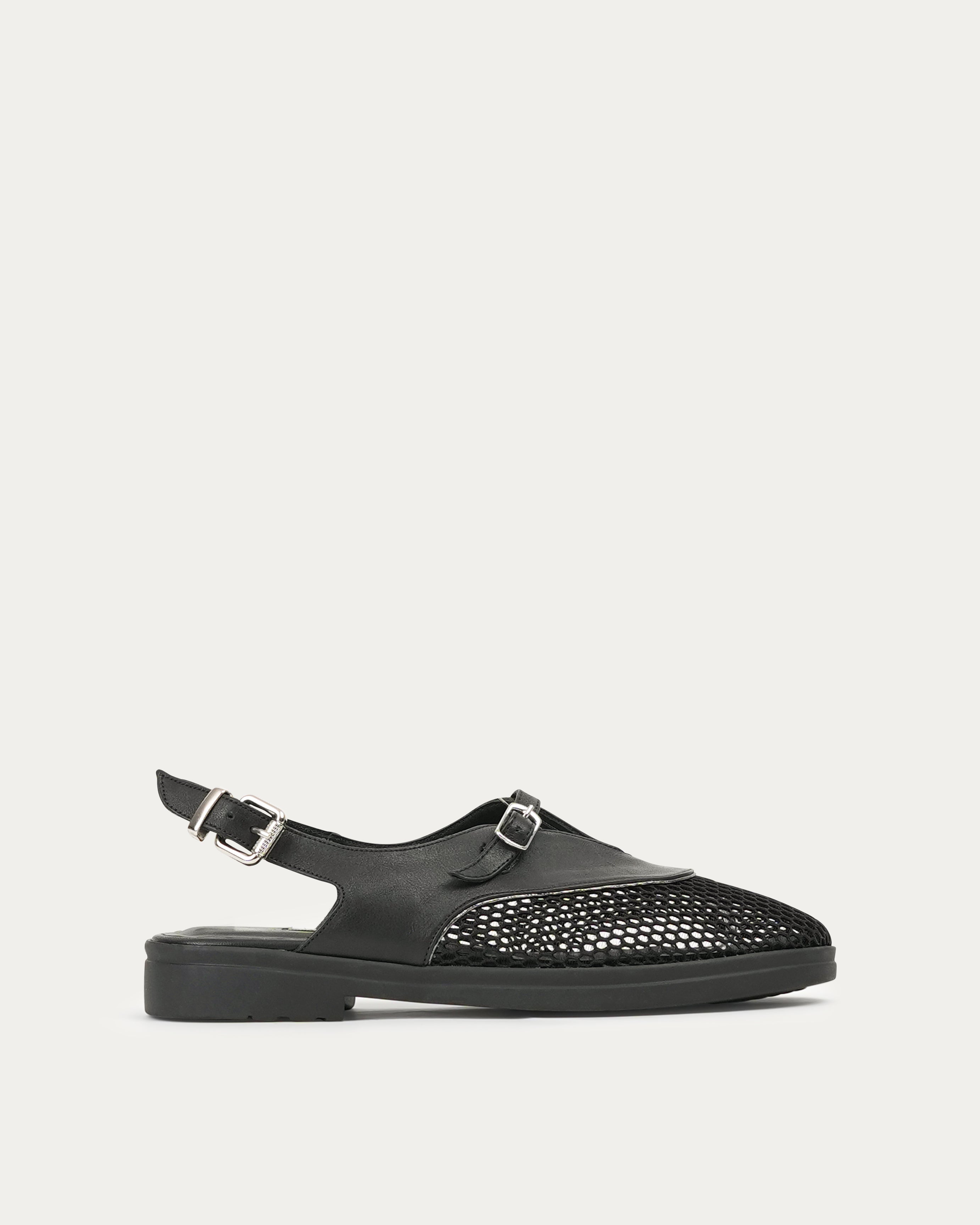 Aurora black sandal