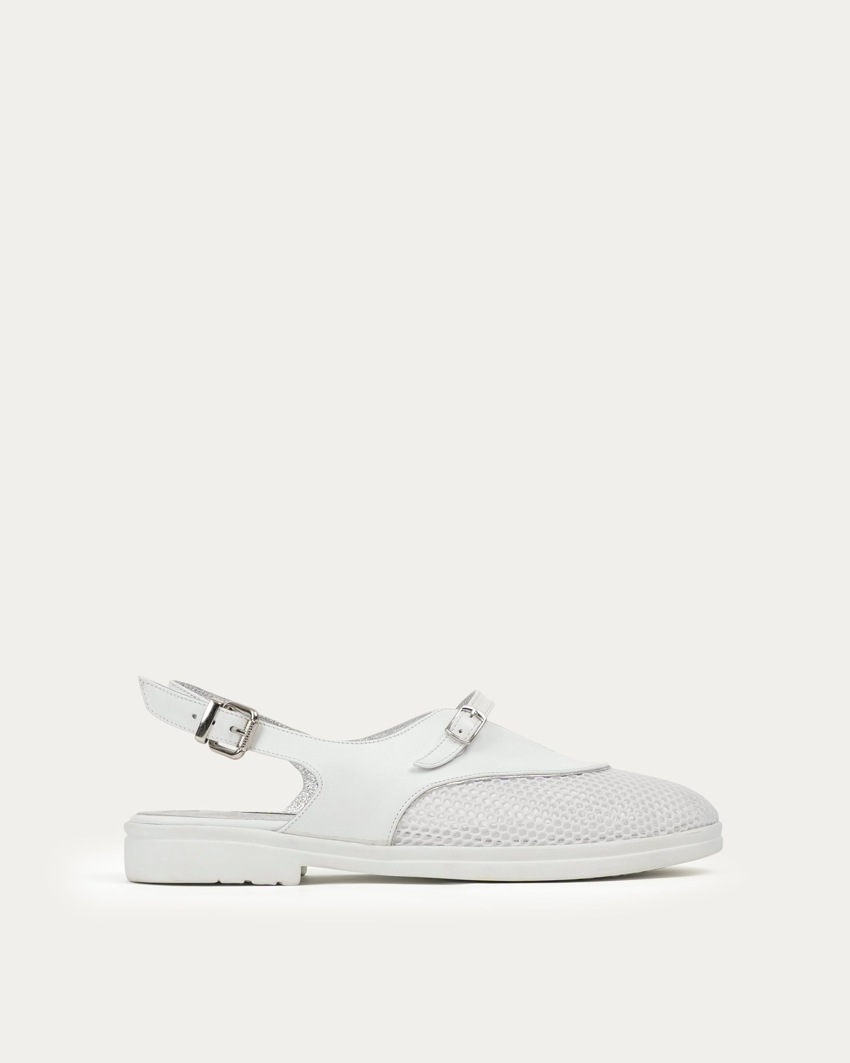 Aurora white sandal
