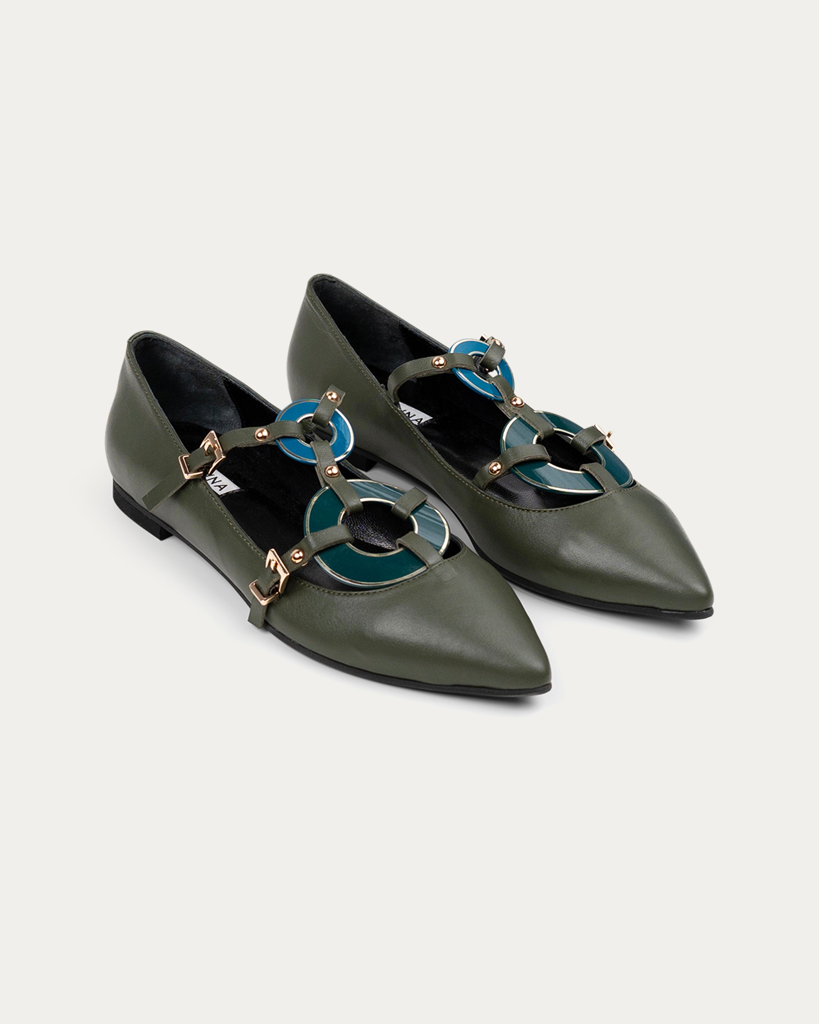 Azul green loafer