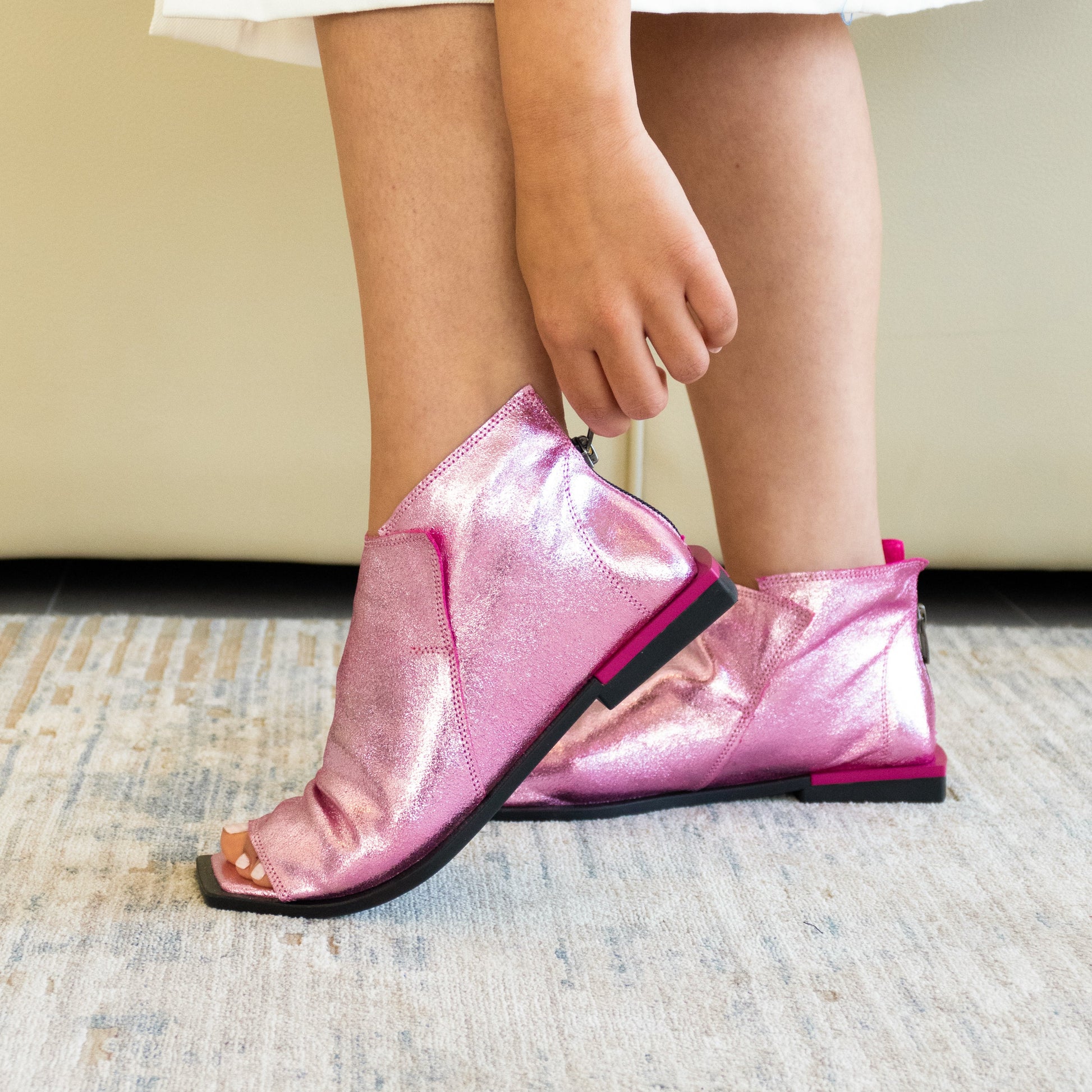 Bana pink sandal- sandal- kuwait- ksa- shoes