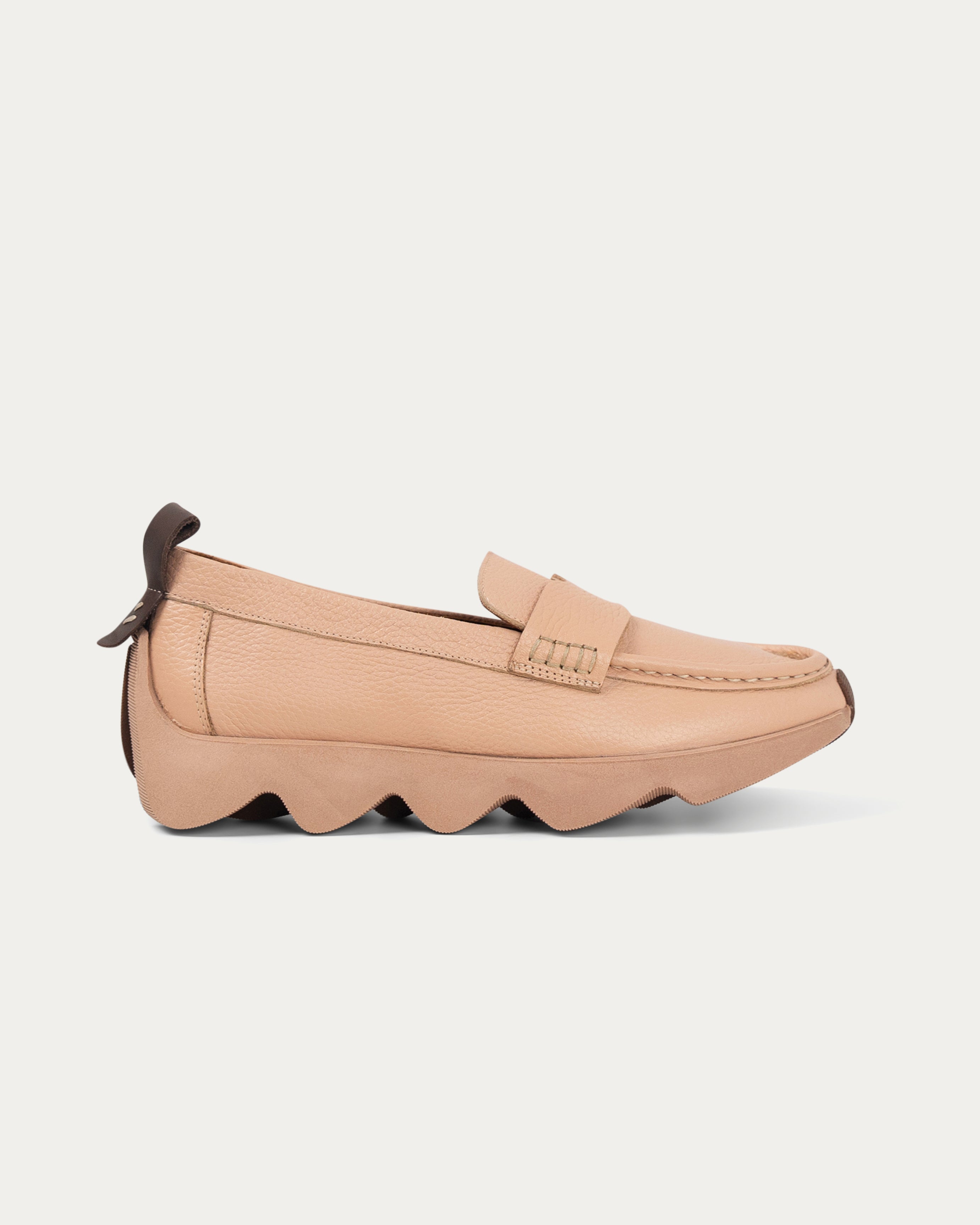 Dahlia nude loafer