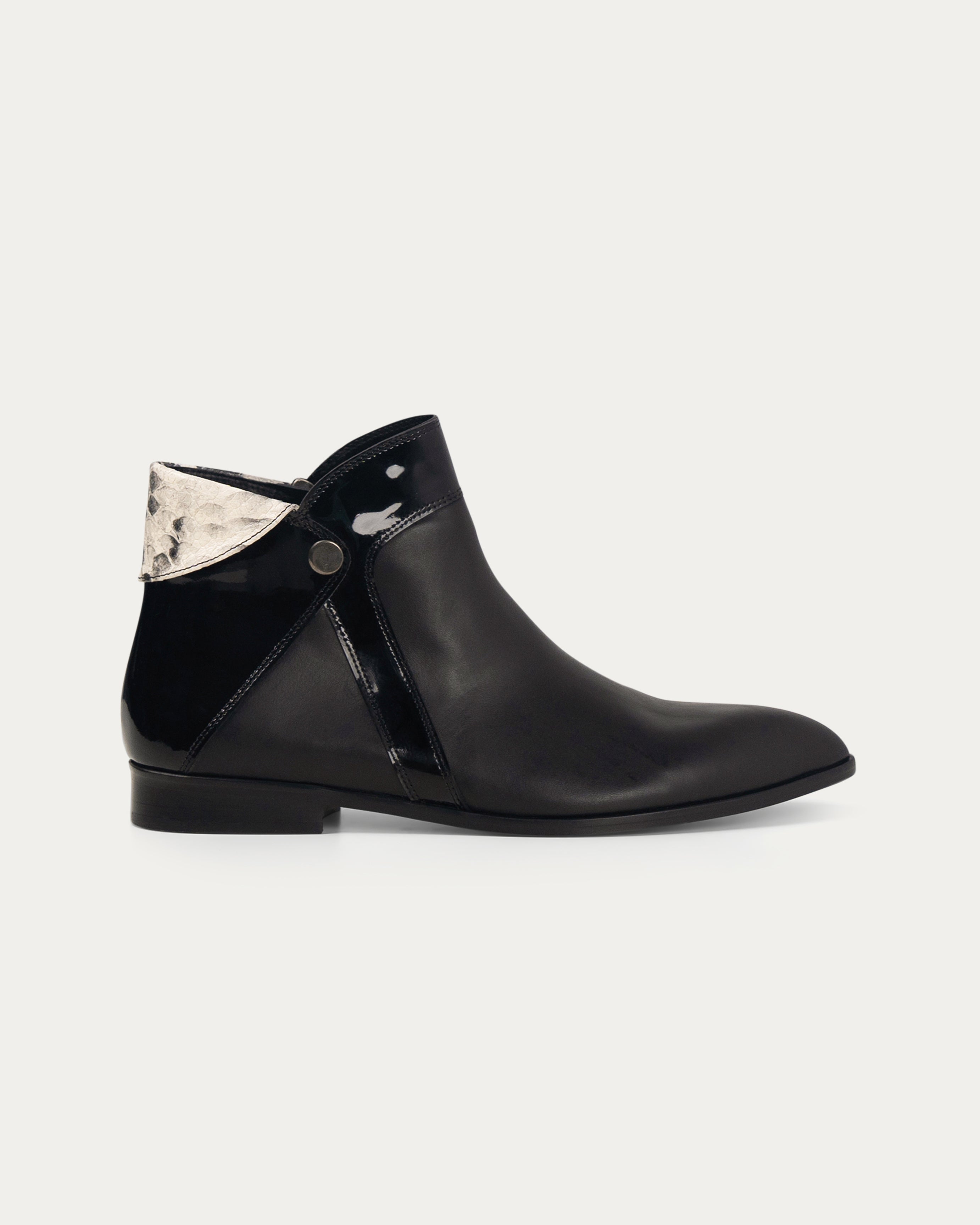 Elaine black boot - Shoes - THUNA