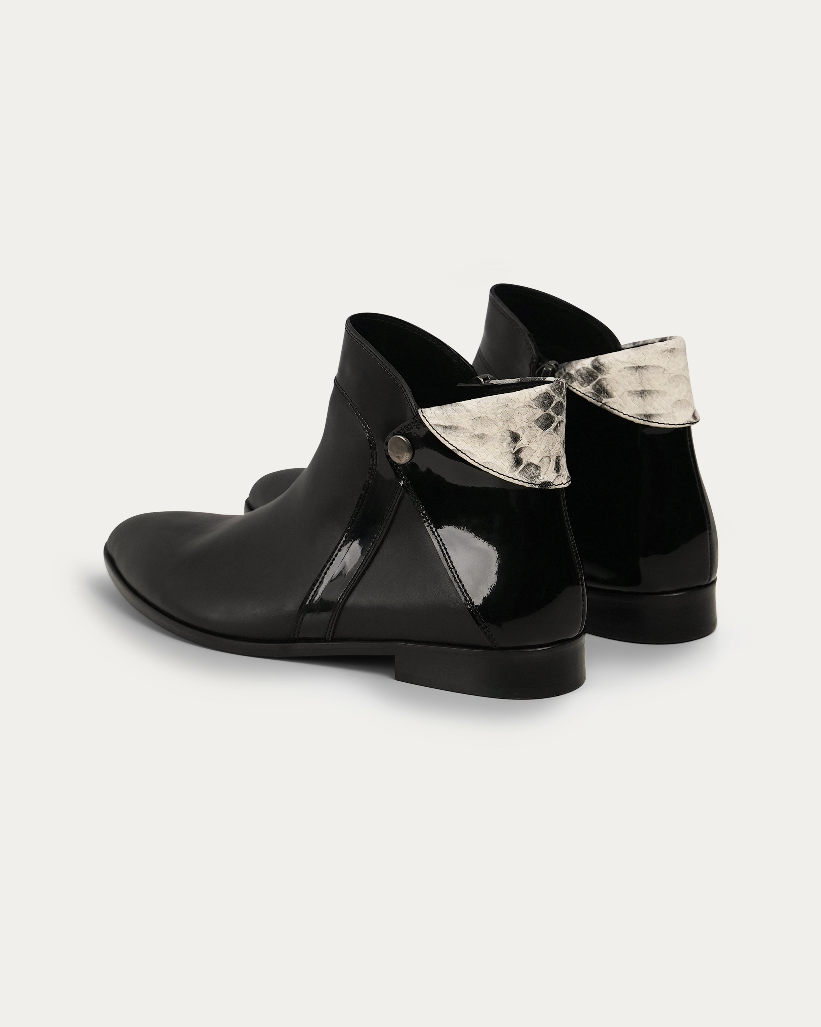 Elaine black boot - Shoes - THUNA