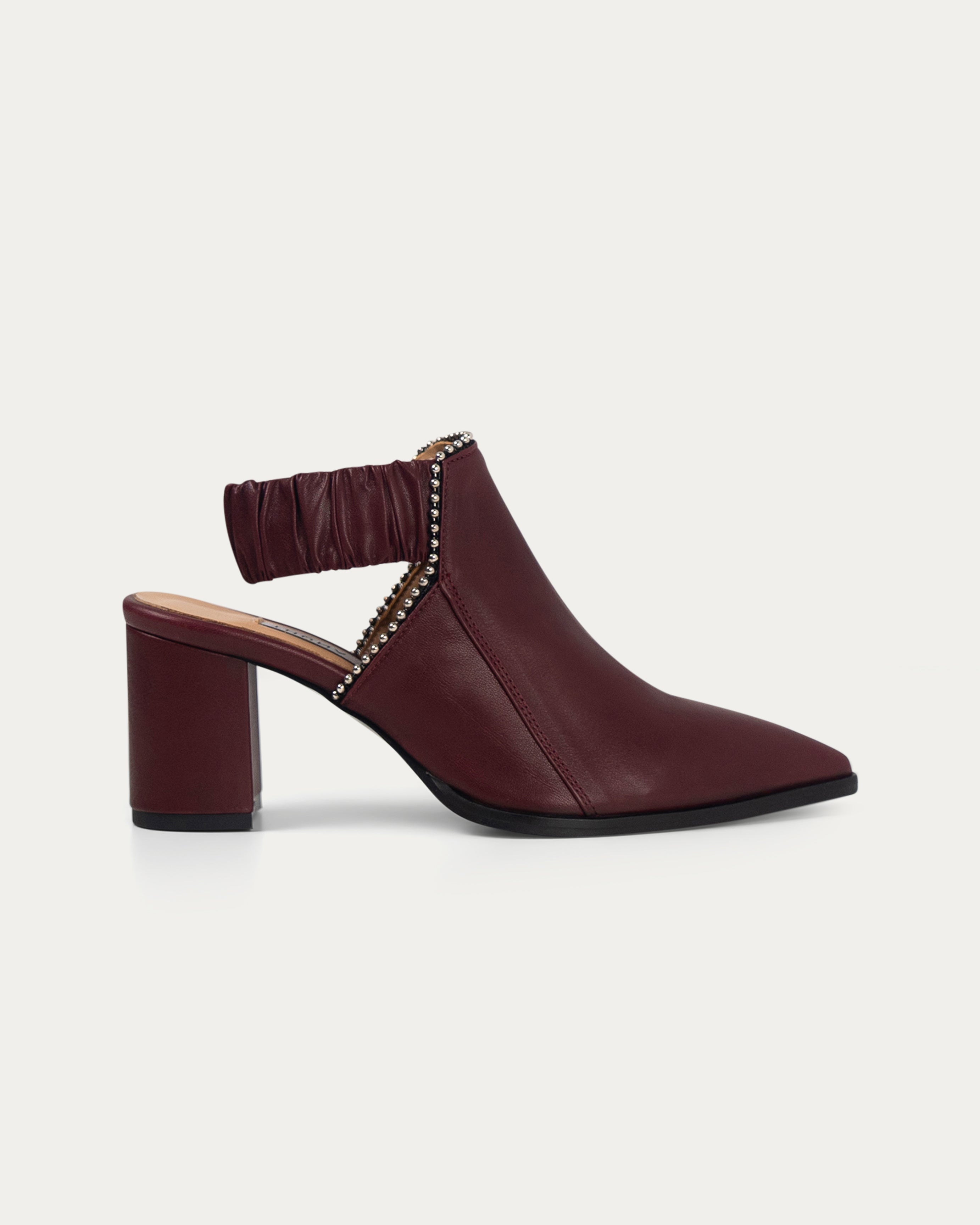 Fonda bordeaux heel