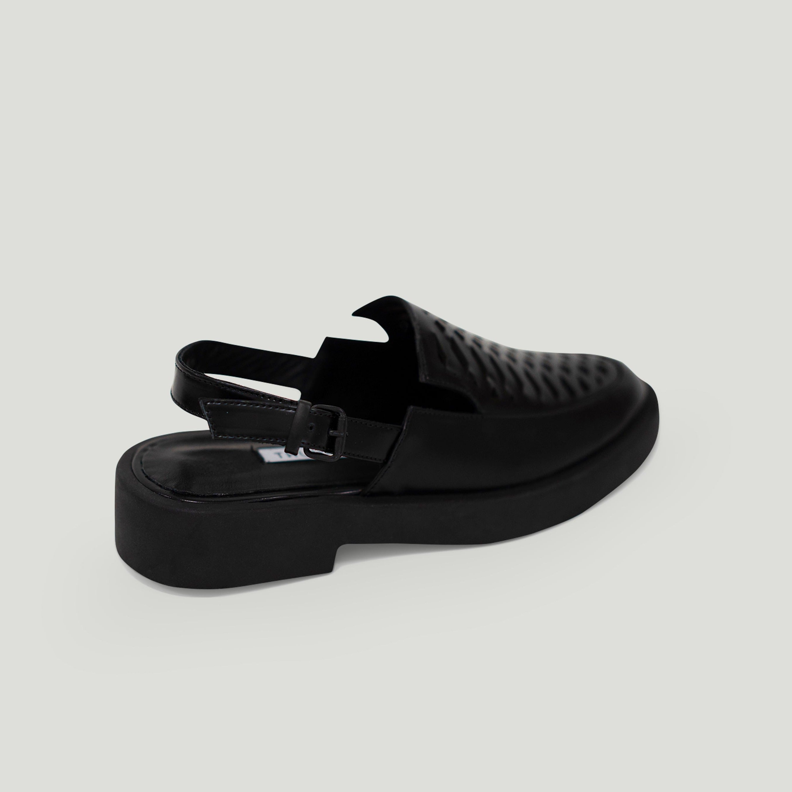 Kyla black sandal - Summer nights collection -  kuwait- Ksa- shoes