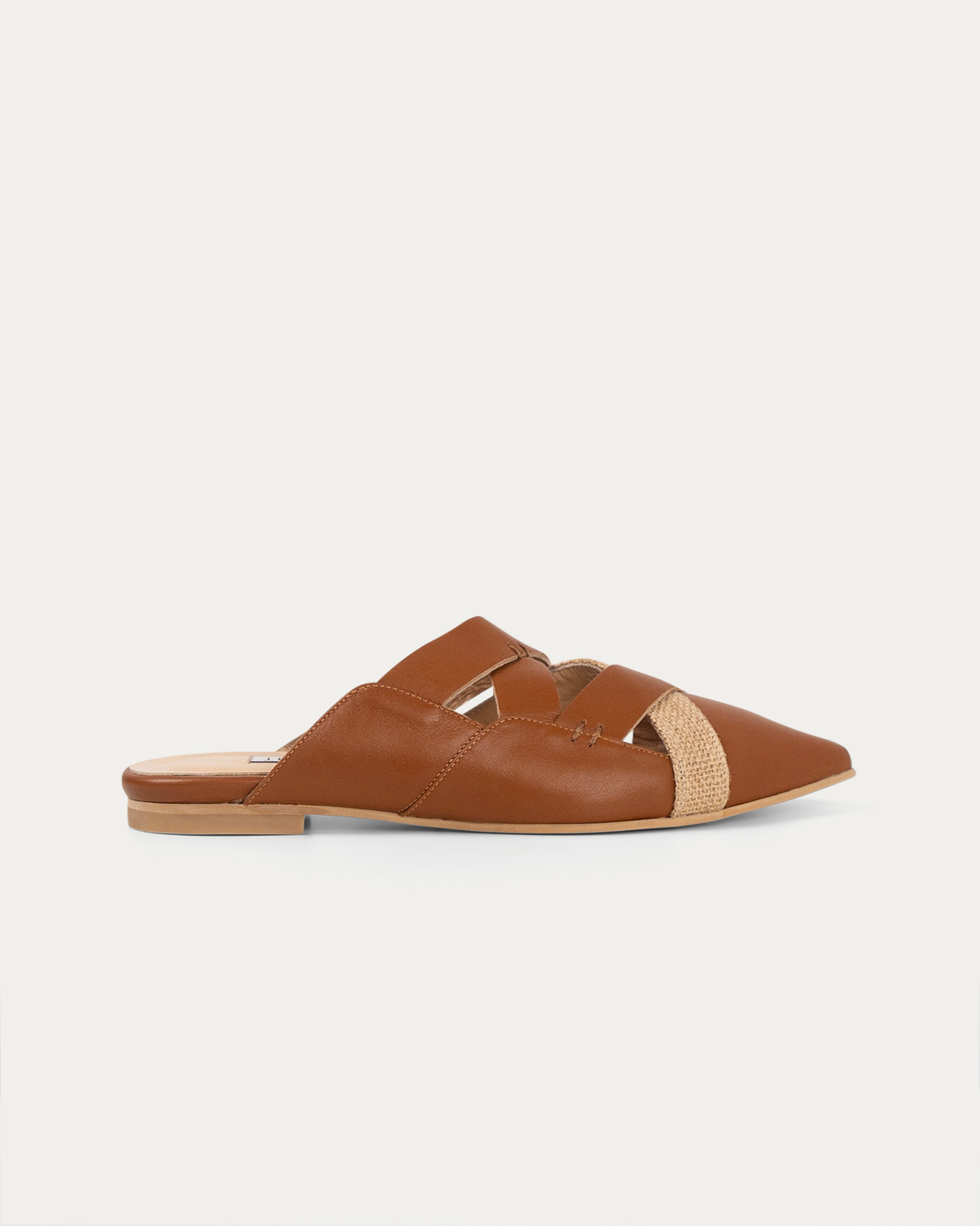 Lana tan mule - Shoes - THUNA