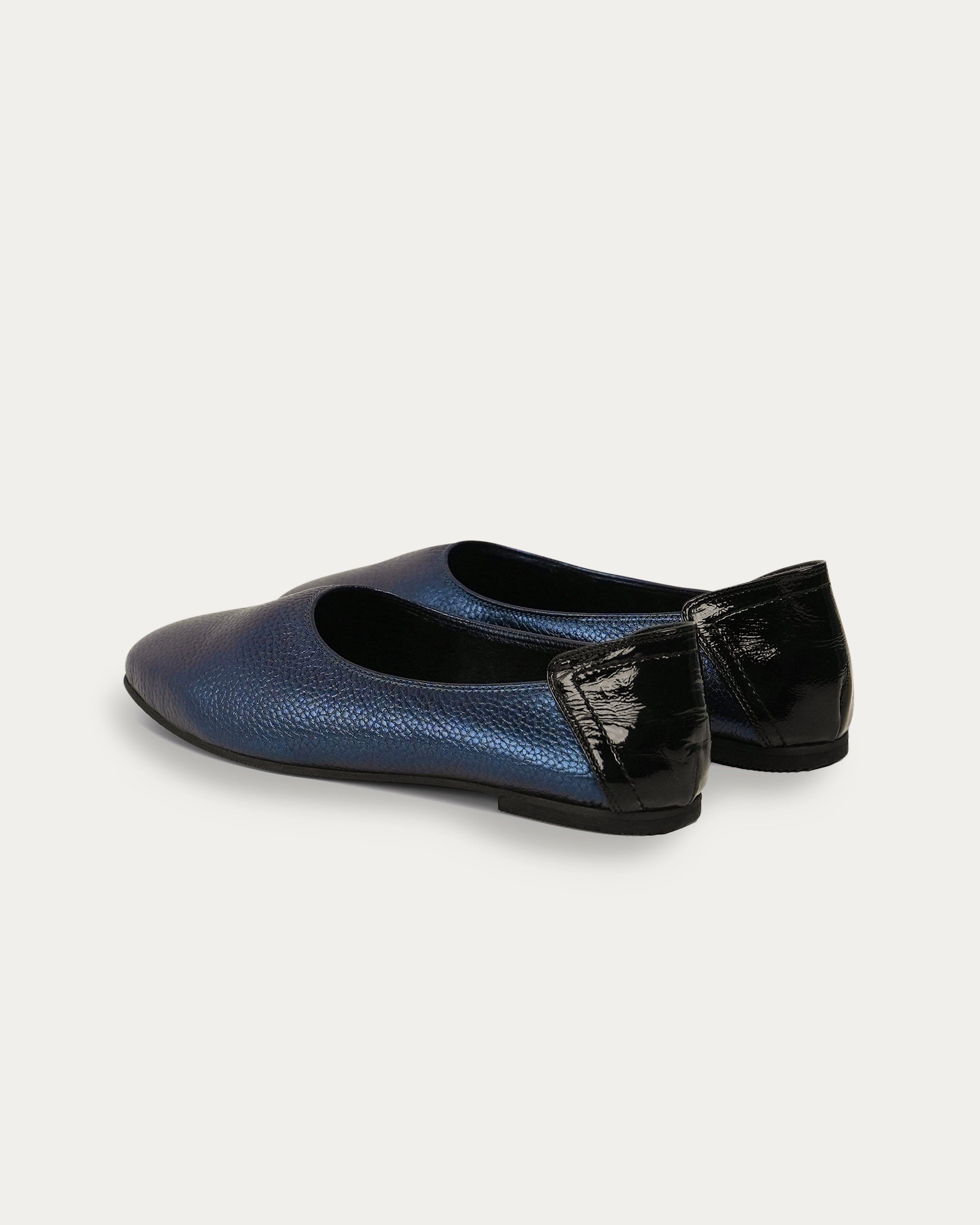 Lia blue loafer - Shoes - THUNA