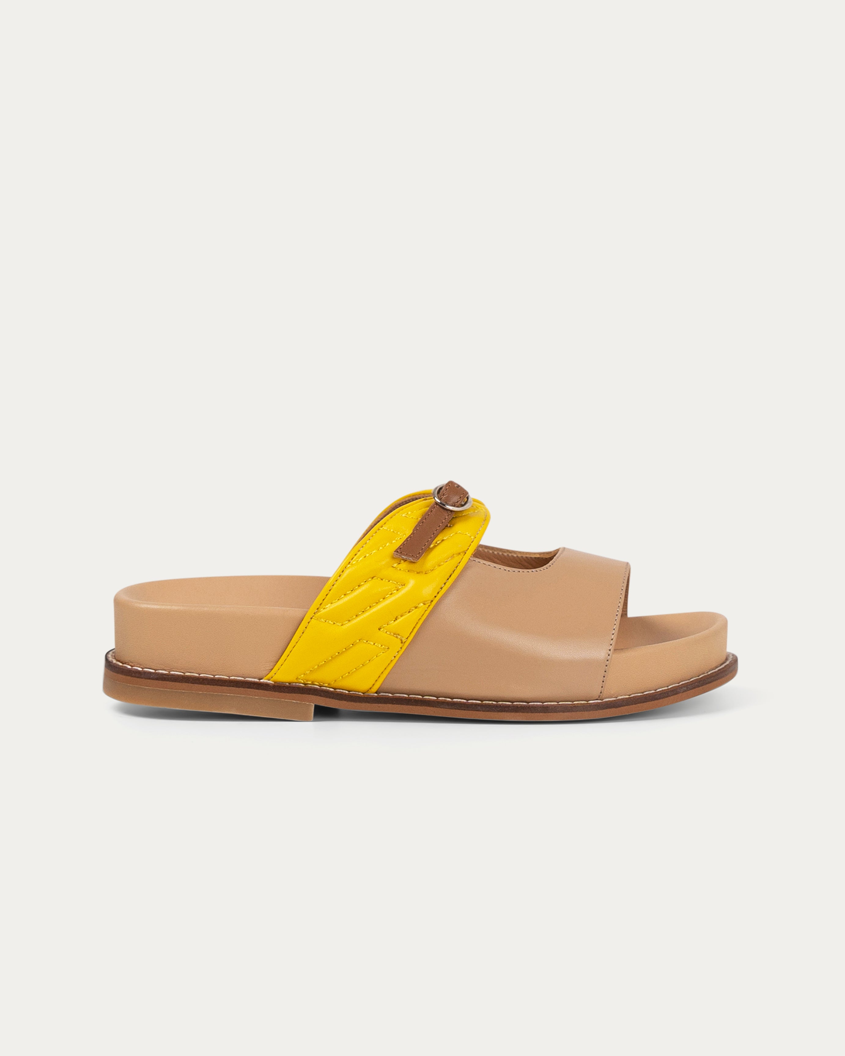 Luna beige slipper - THUNA