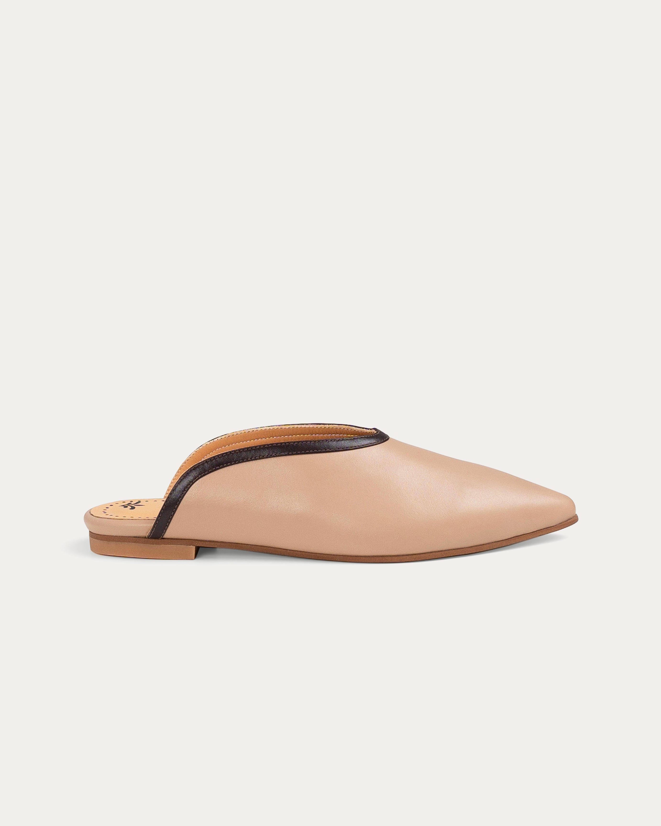 Maive beige mule - mule - THUNA