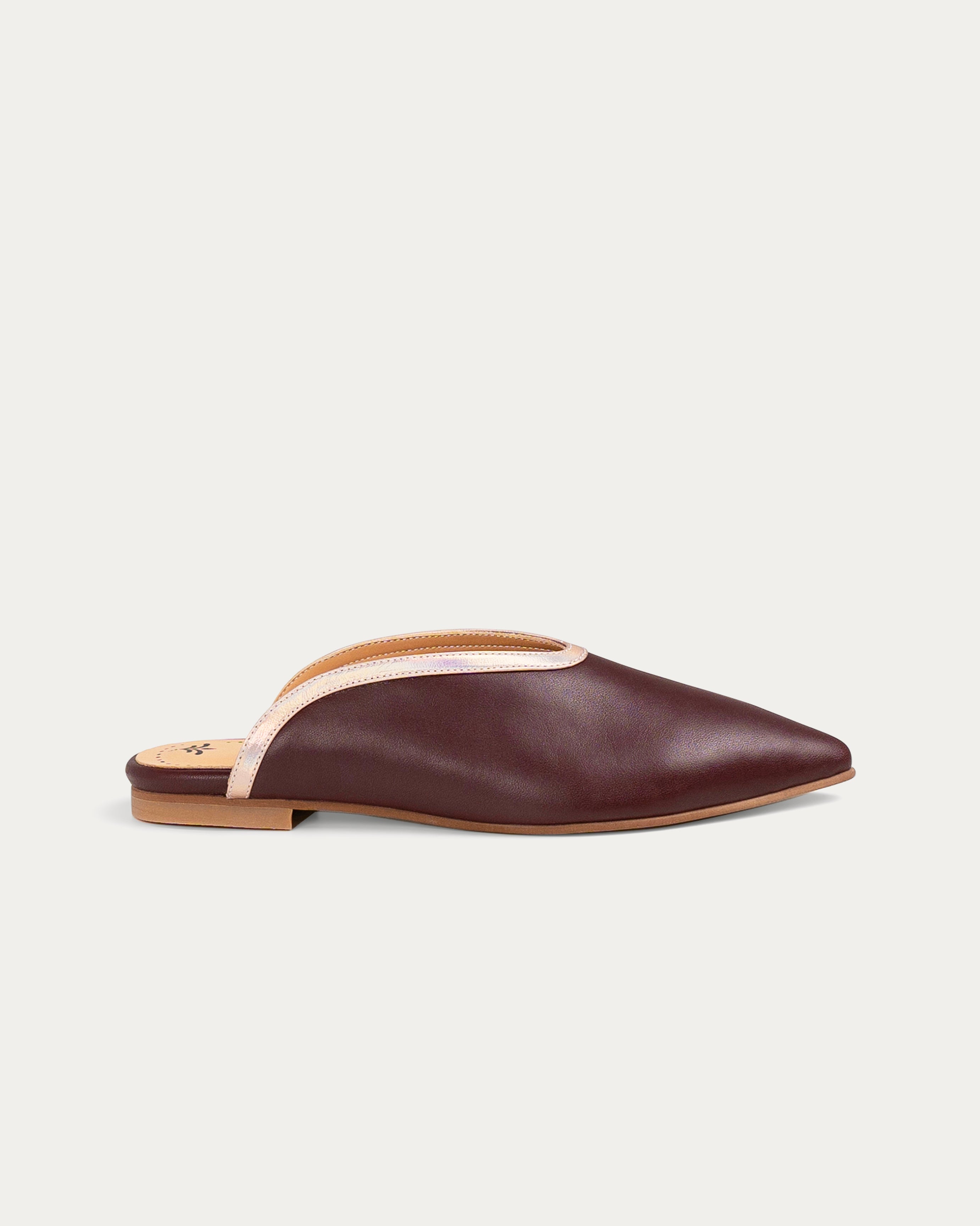 Maive bordeaux mule - mule - THUNA