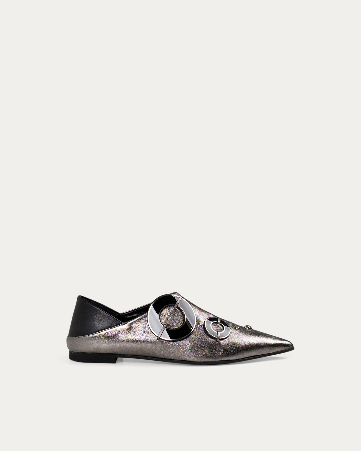 Mawj silver loafer