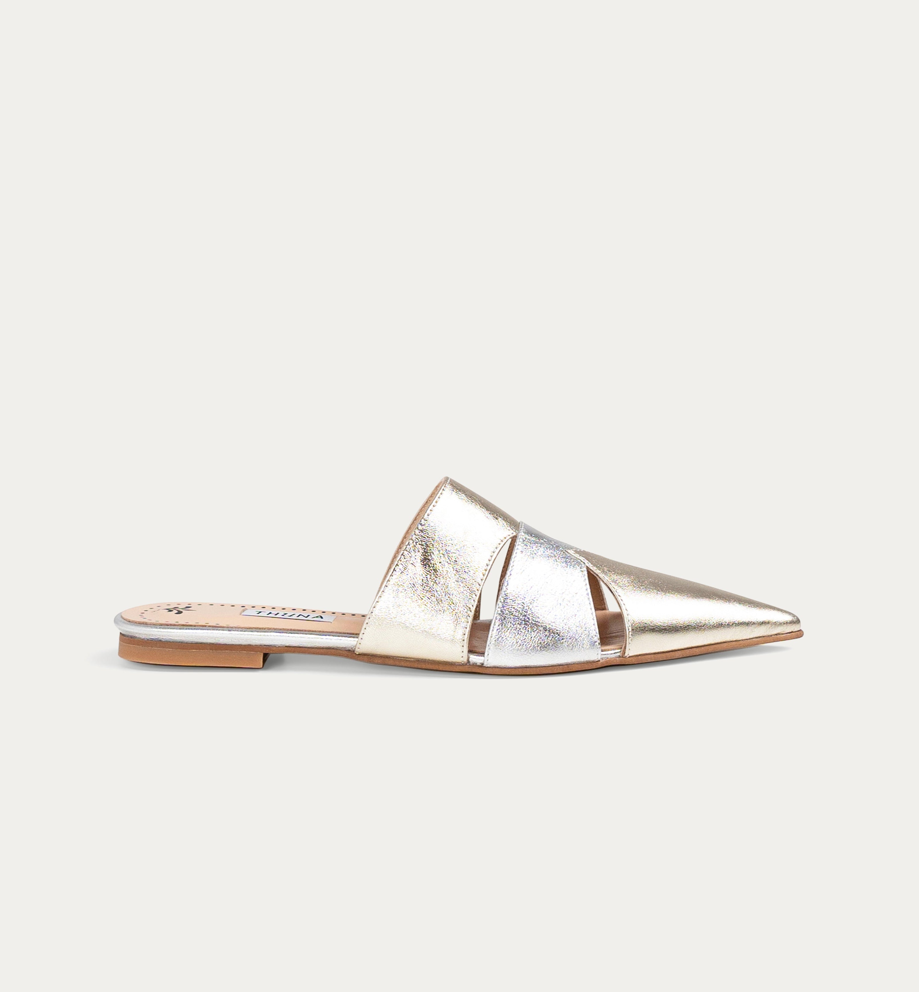 Miraj gold mule