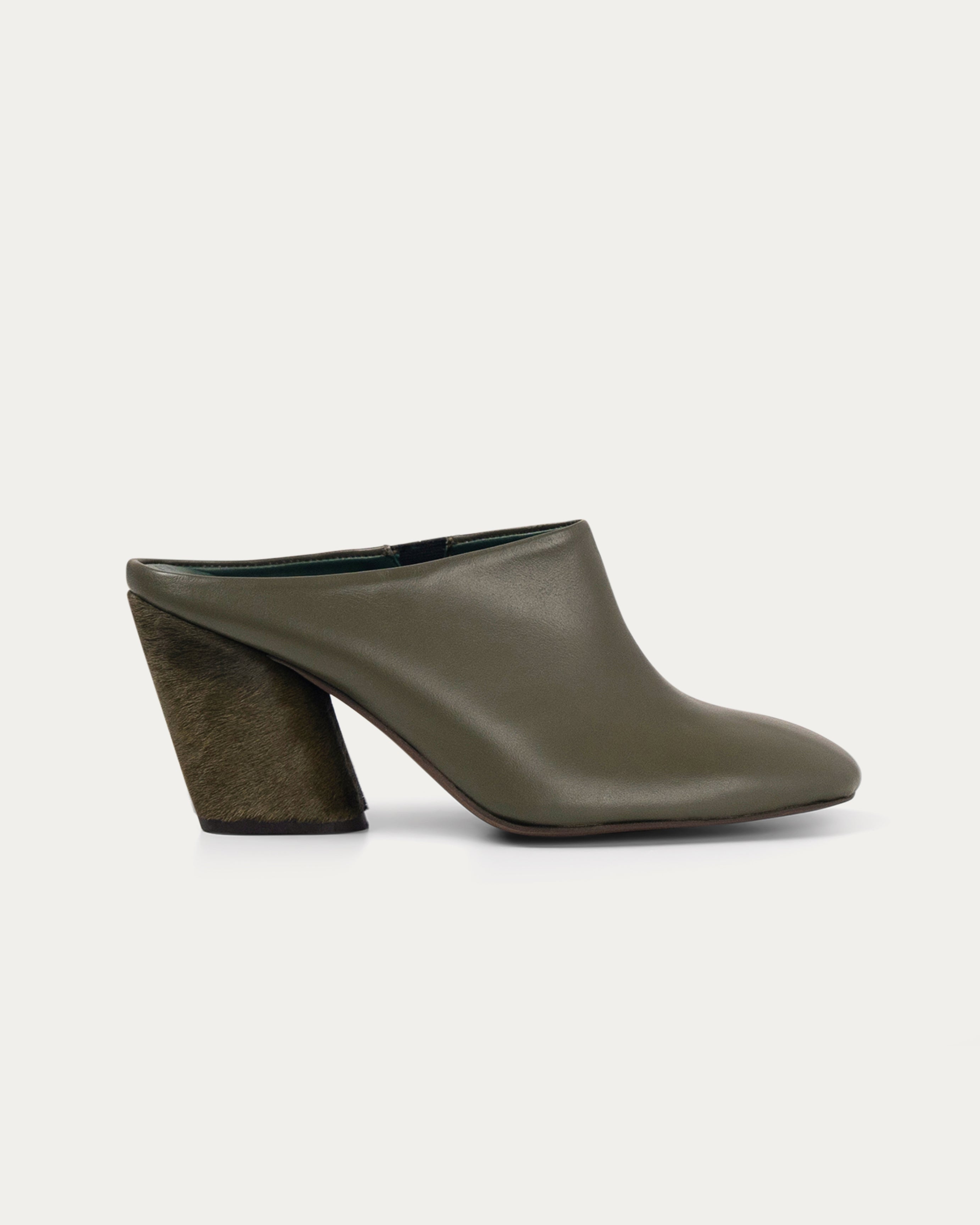 Nima green heel - THUNA