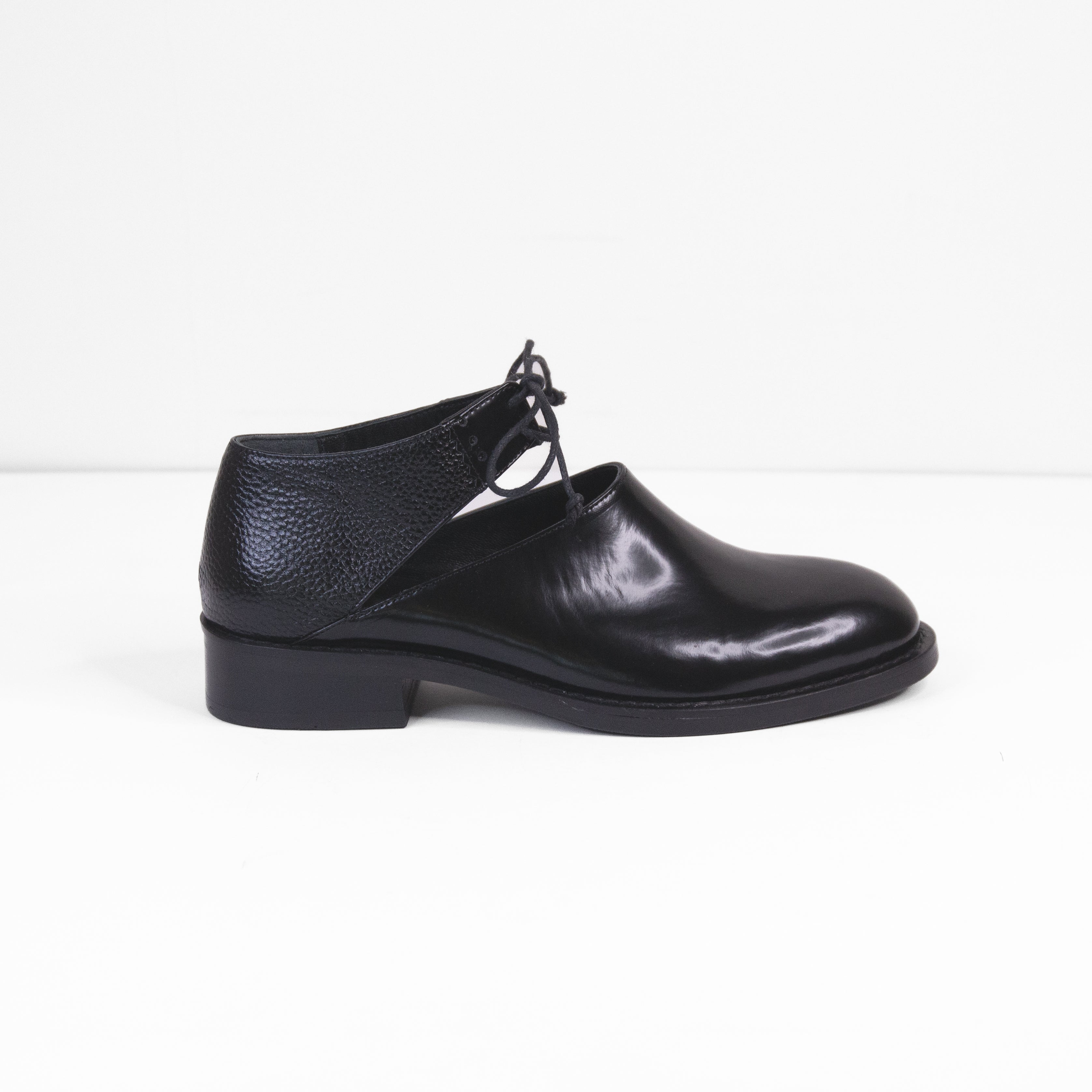 Nina black oxford - Oxfords - kuwait - Ksa- shoes