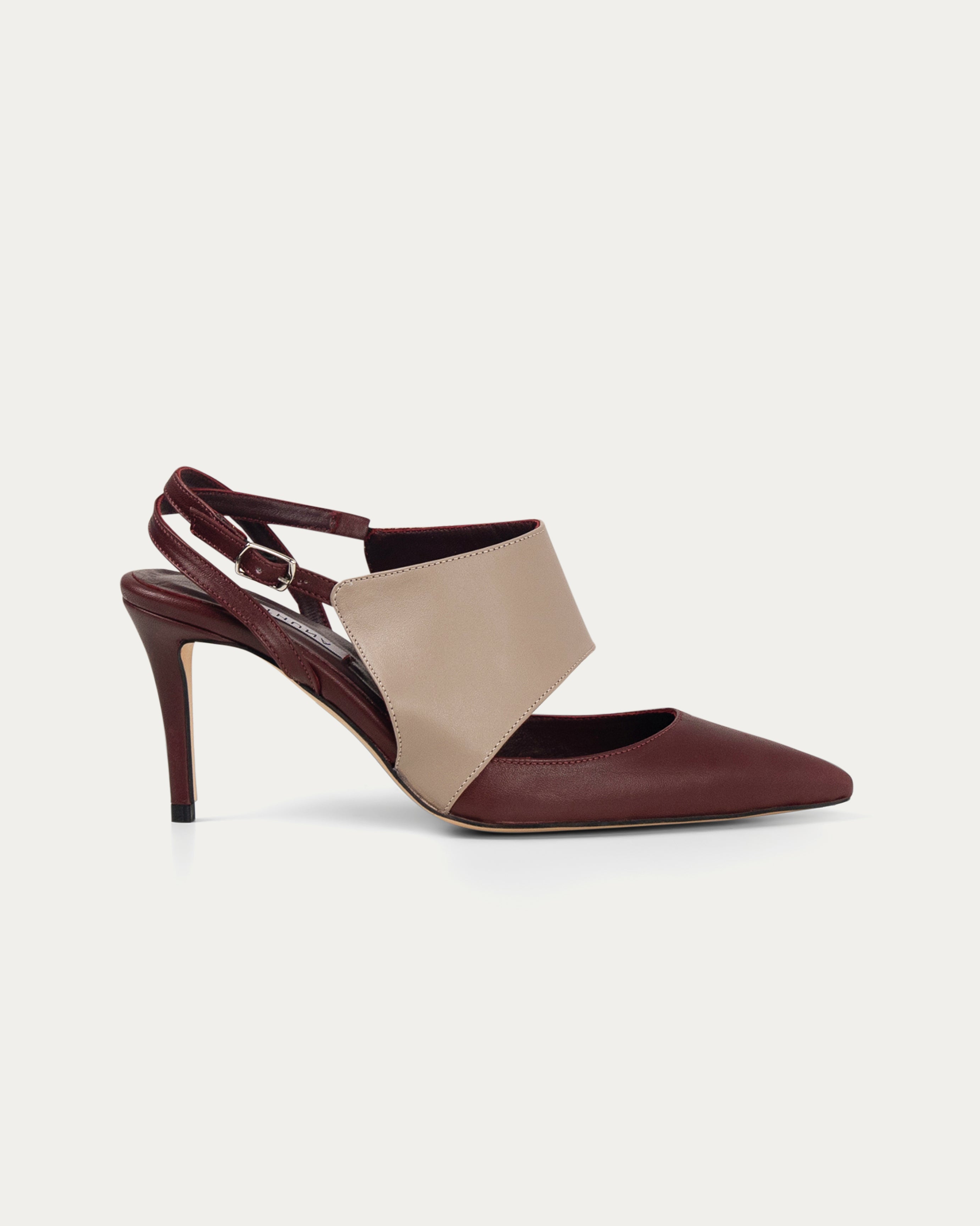 Norma bordeaux heel - THUNA