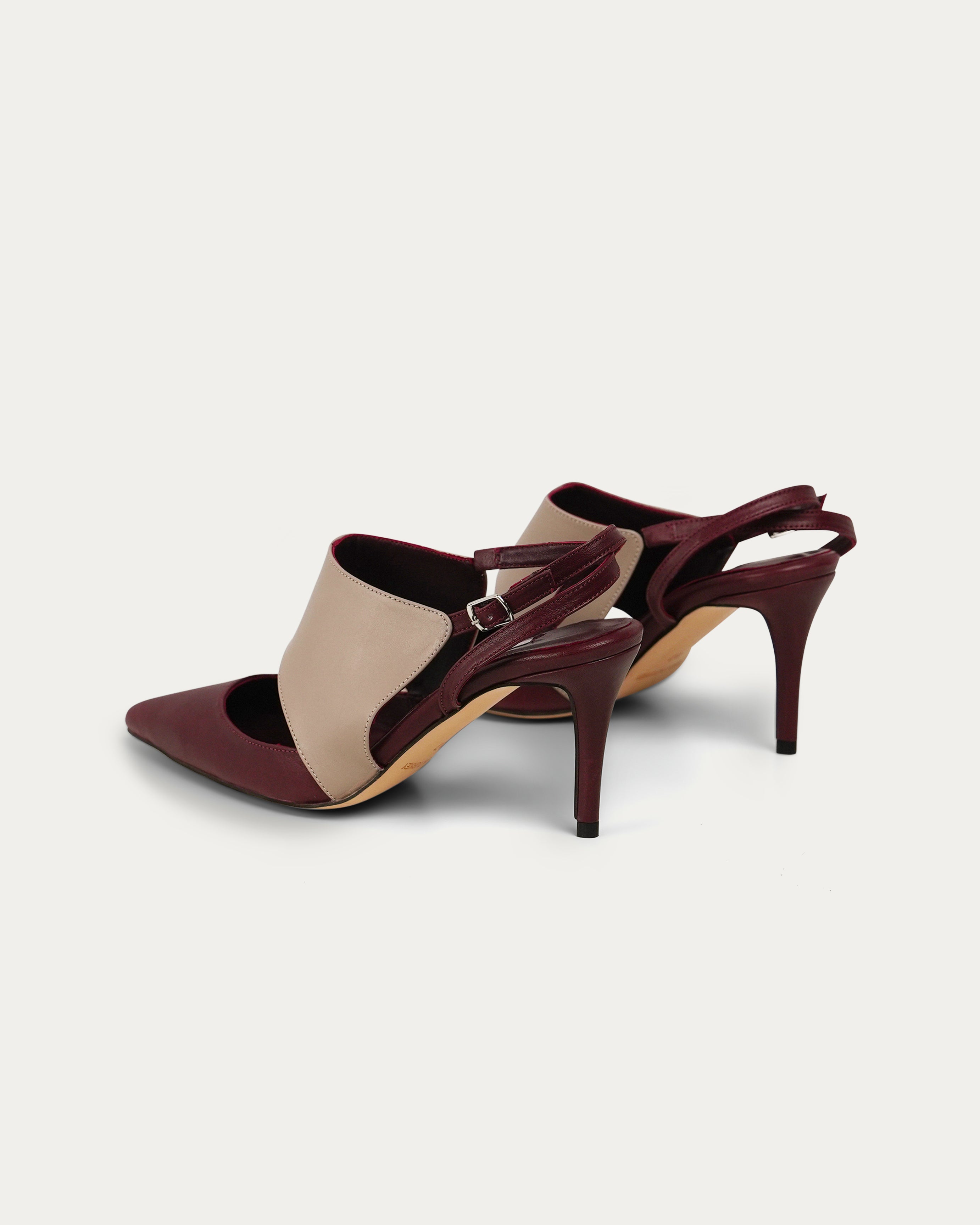 Norma bordeaux heel