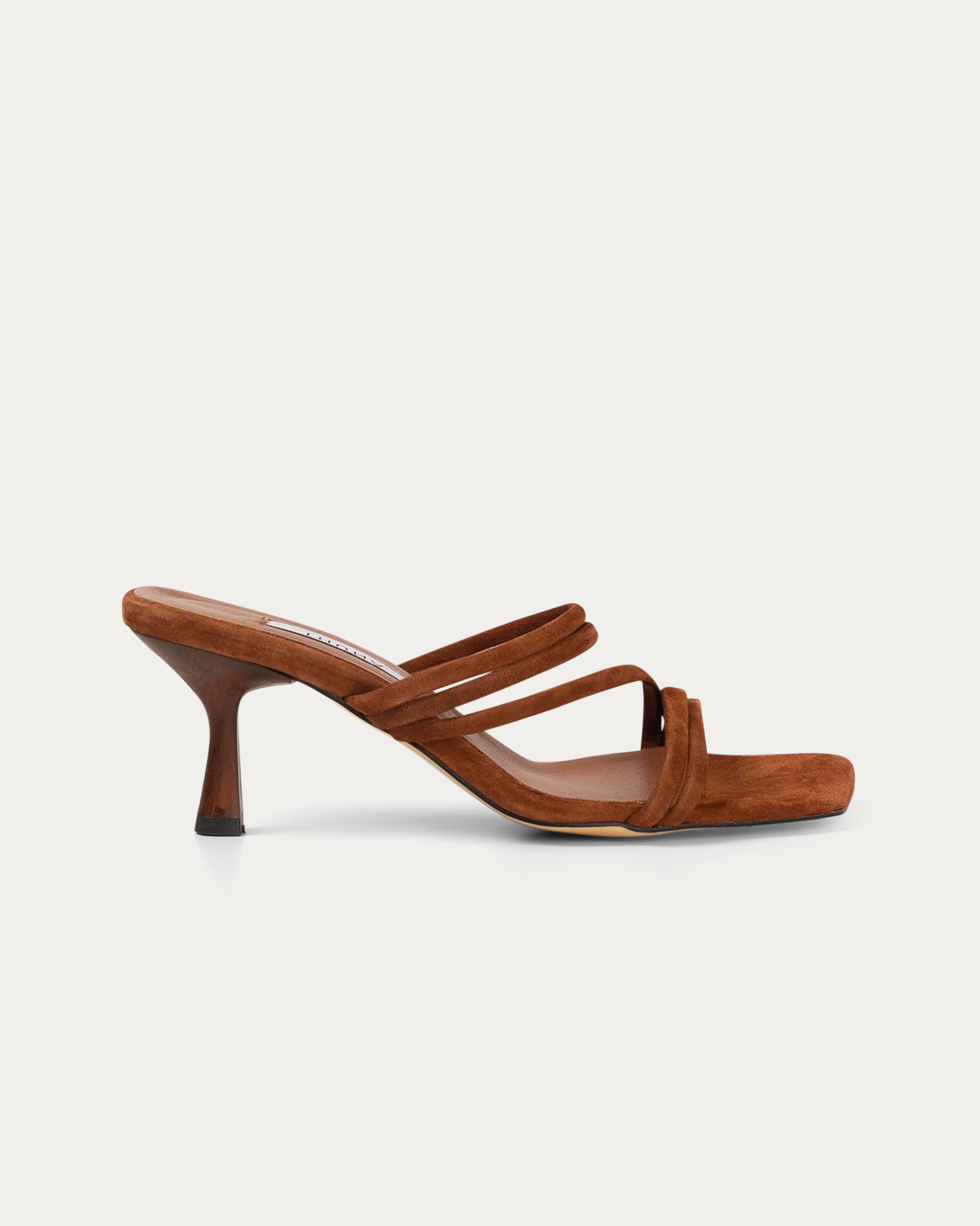 Rifal tan heel - Shoes - THUNA