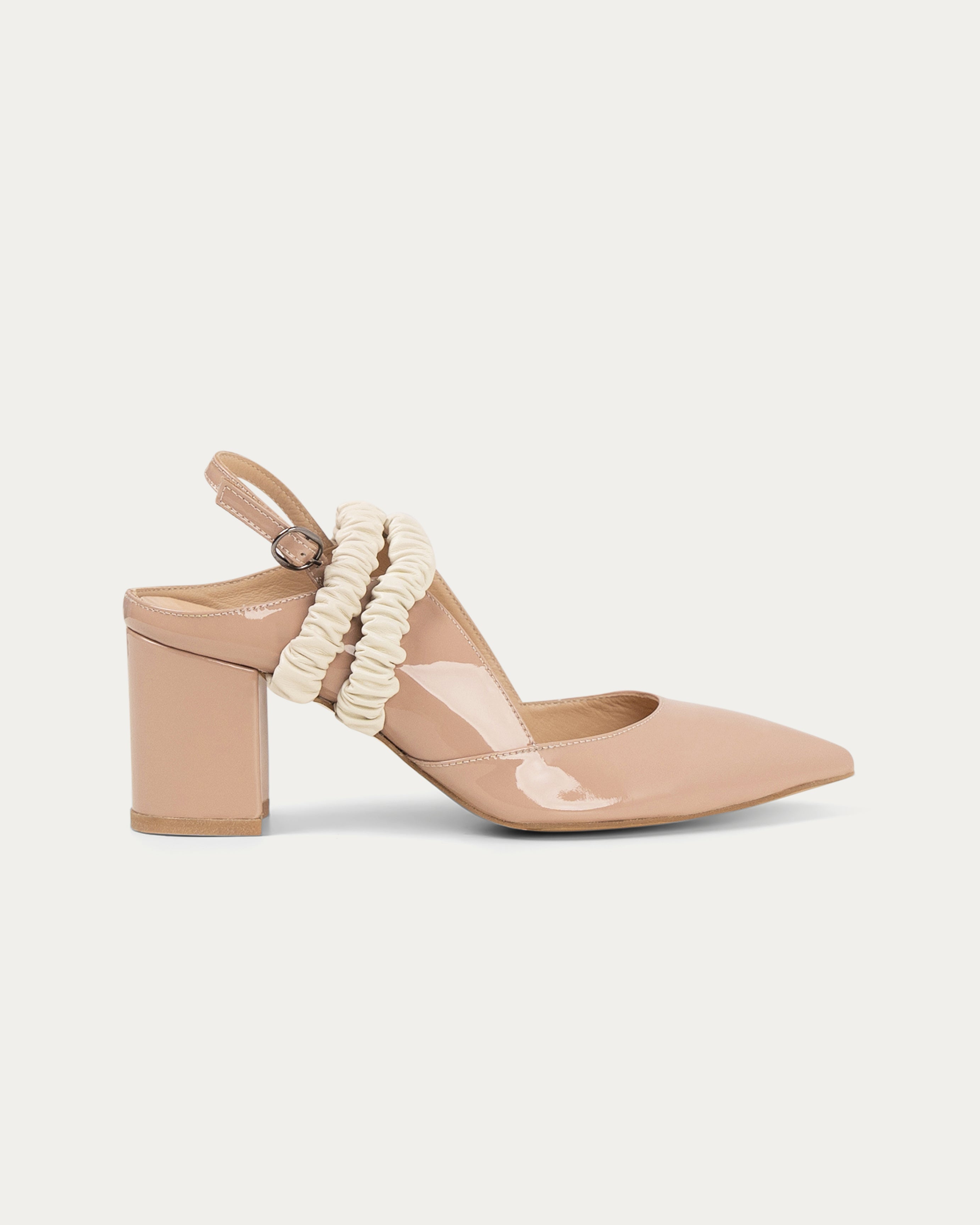 Riman beige heel - Shoes - THUNA