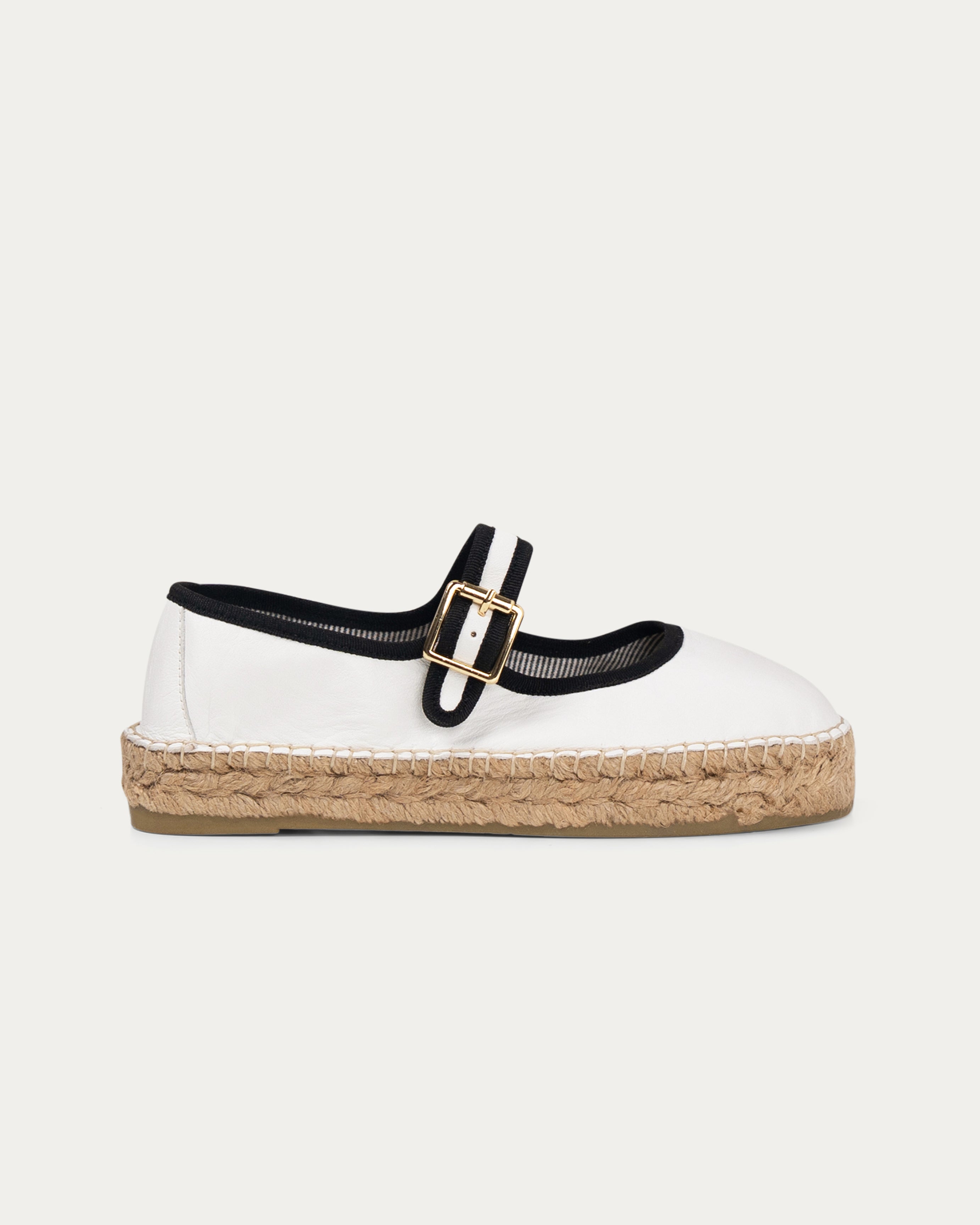 Runa white espadrille