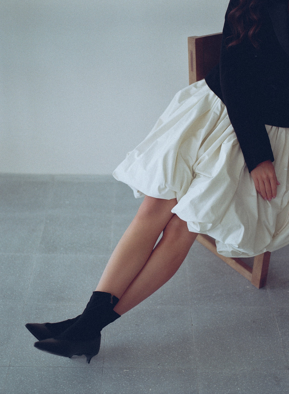 Ruwa black heel