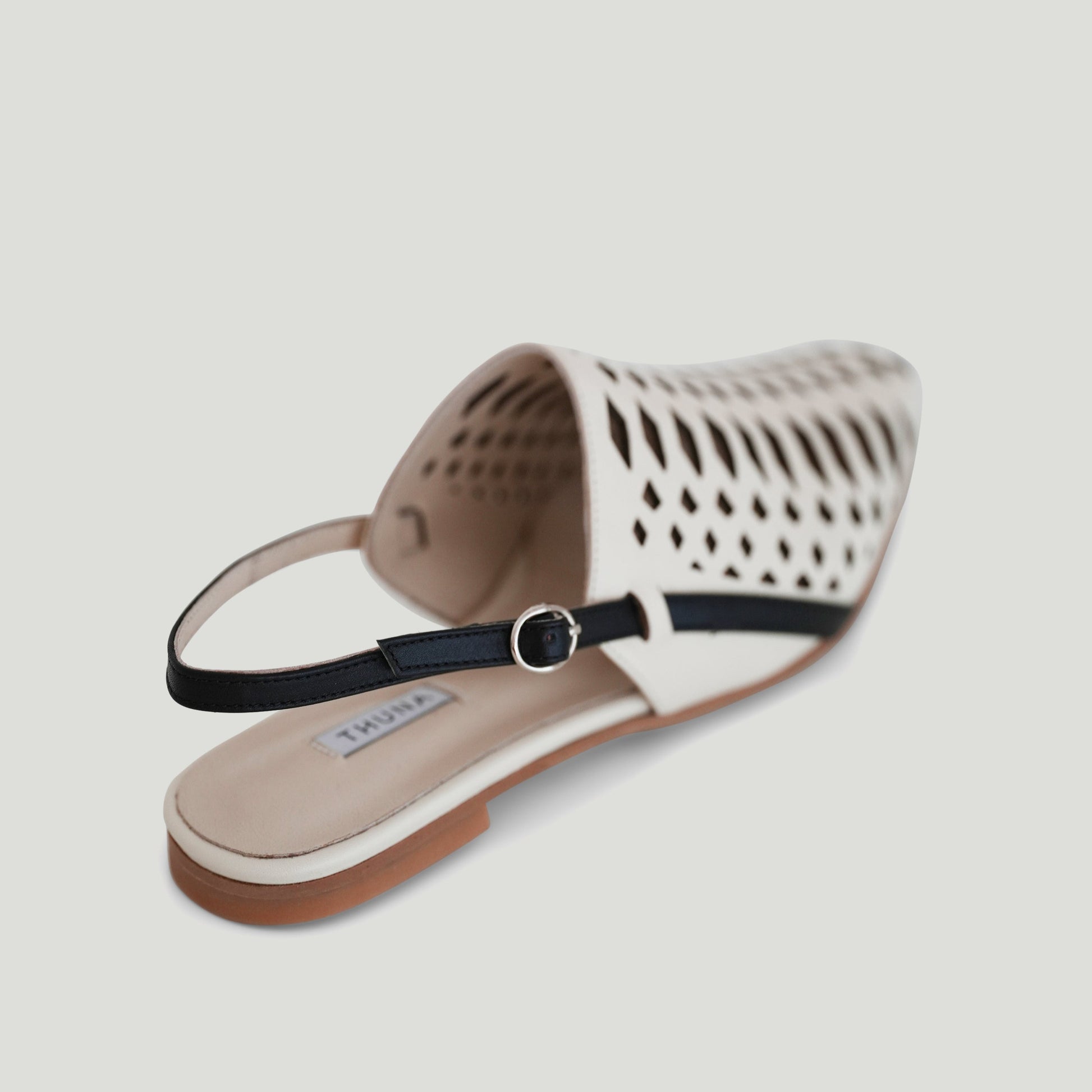 shadan - cream - sandal- ramadan collection- kuwait- ksa- shoes