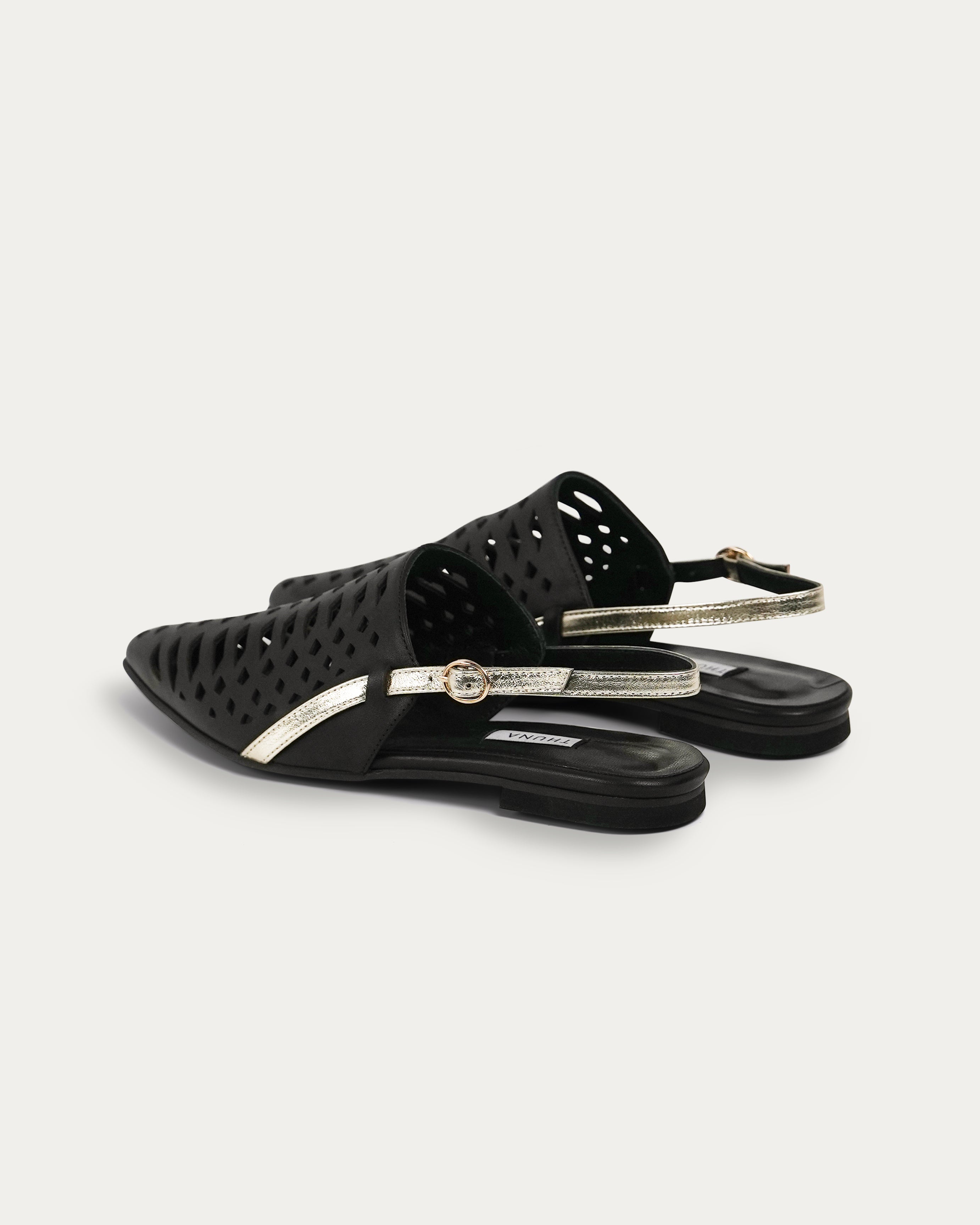 Shadan black sandal - sandal - THUNA