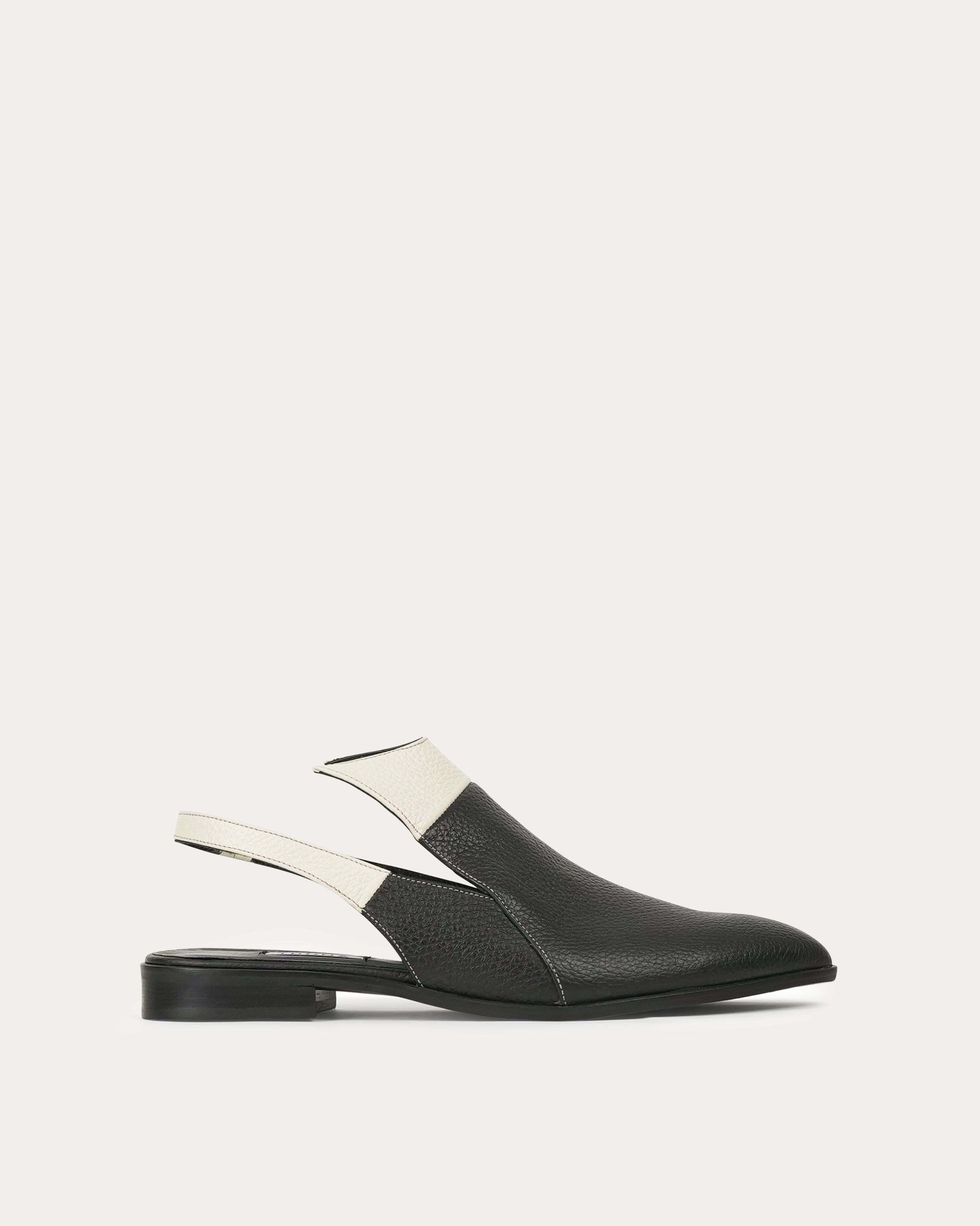 Sindy black slingback