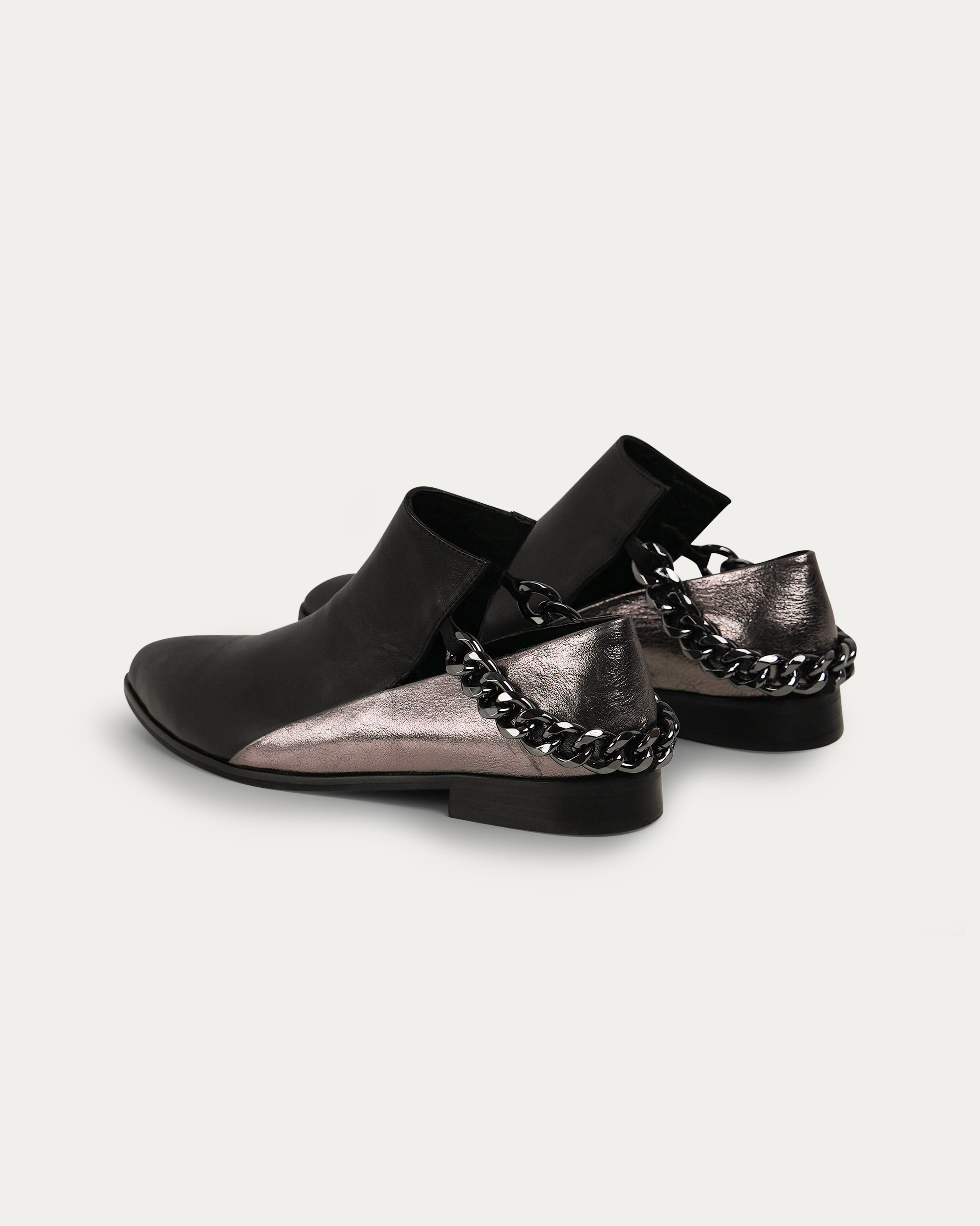 Solene black boot - THUNA