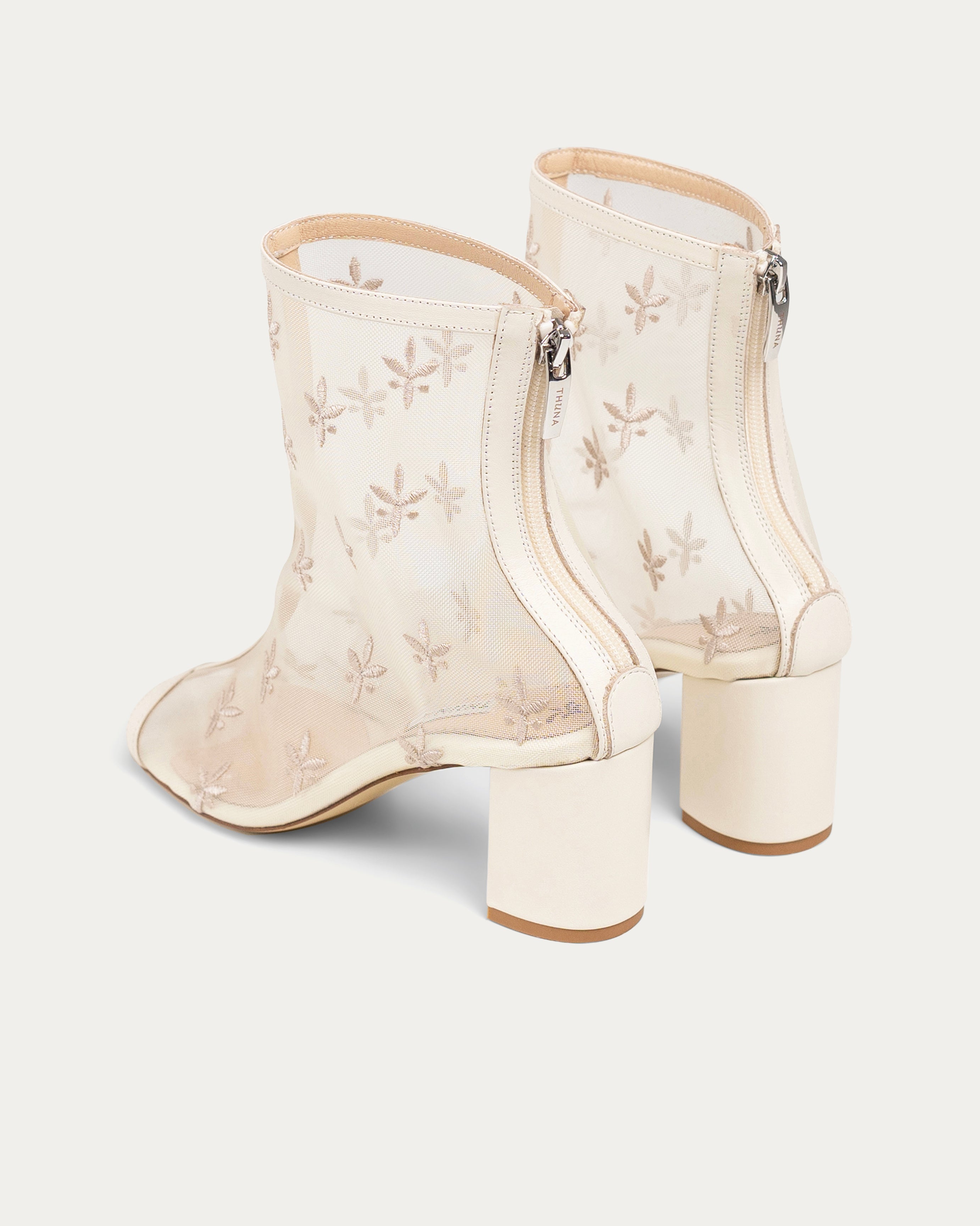 Veila cream heel - heel - THUNA