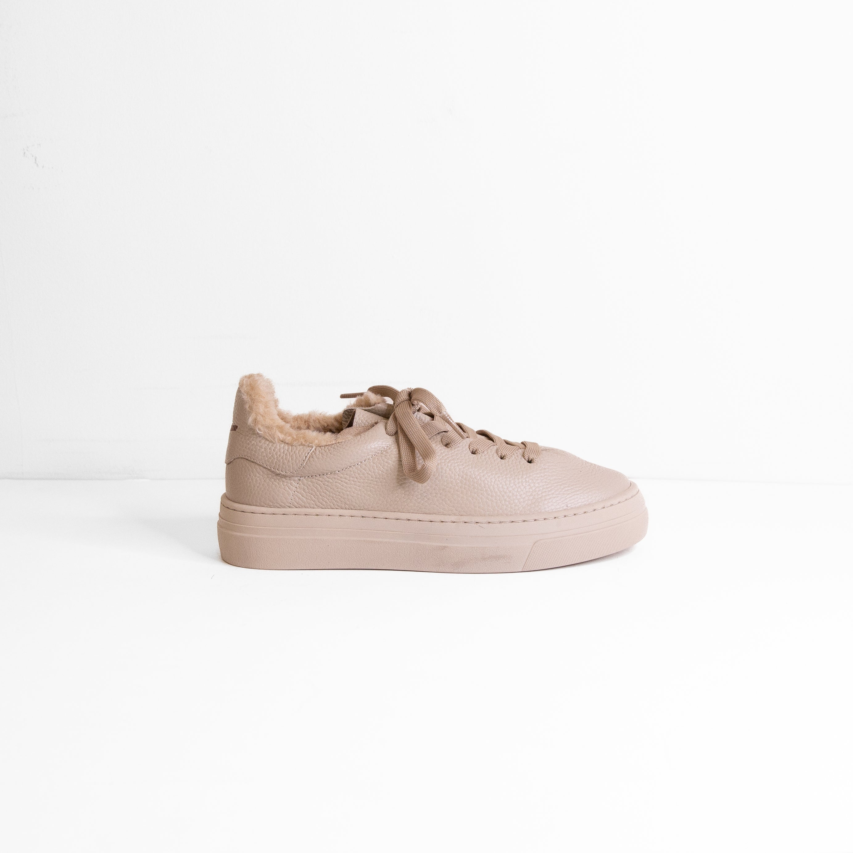 Valeria beige sneaker - sneaker - THUNA