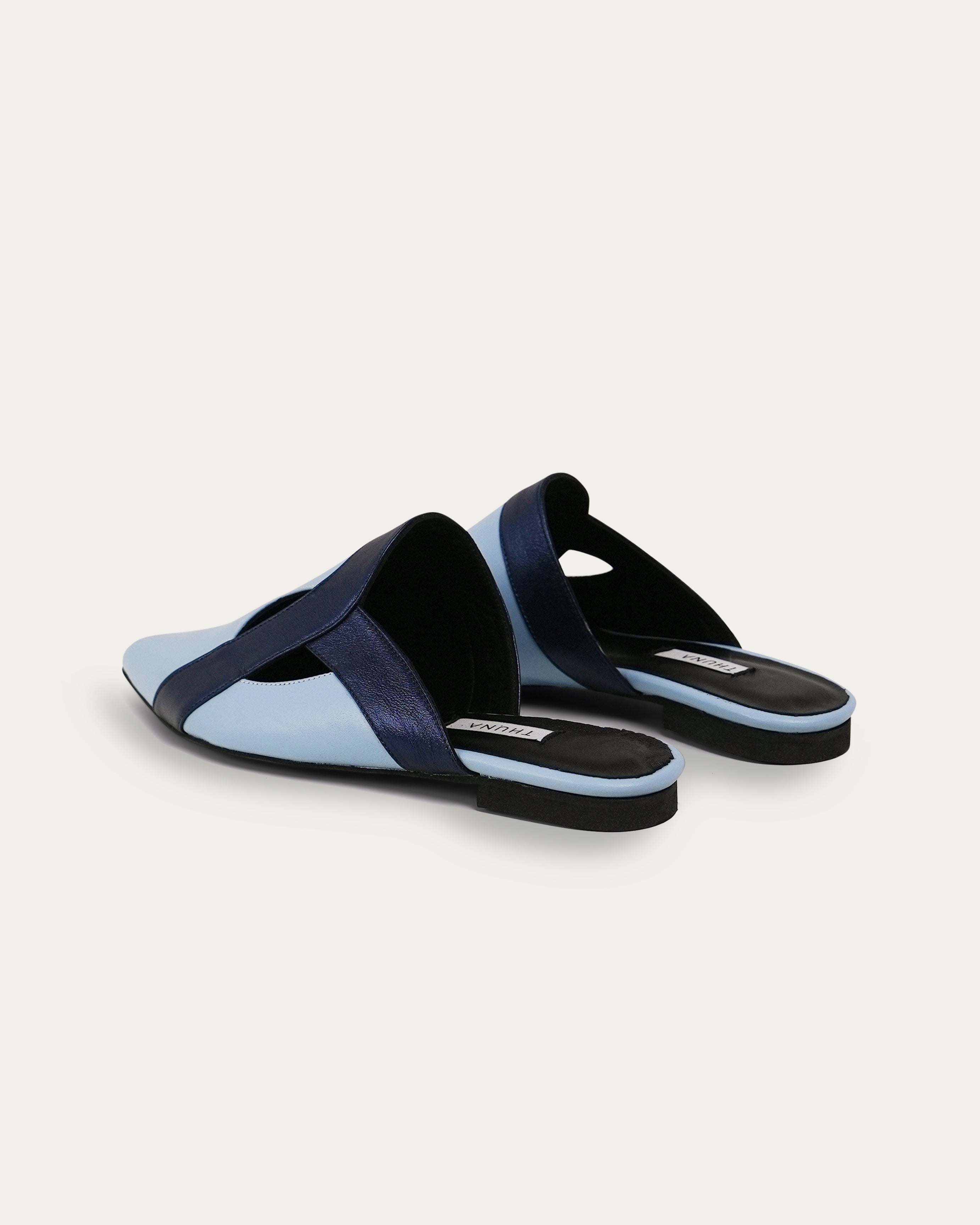 Wajd blue mule - mule - THUNA