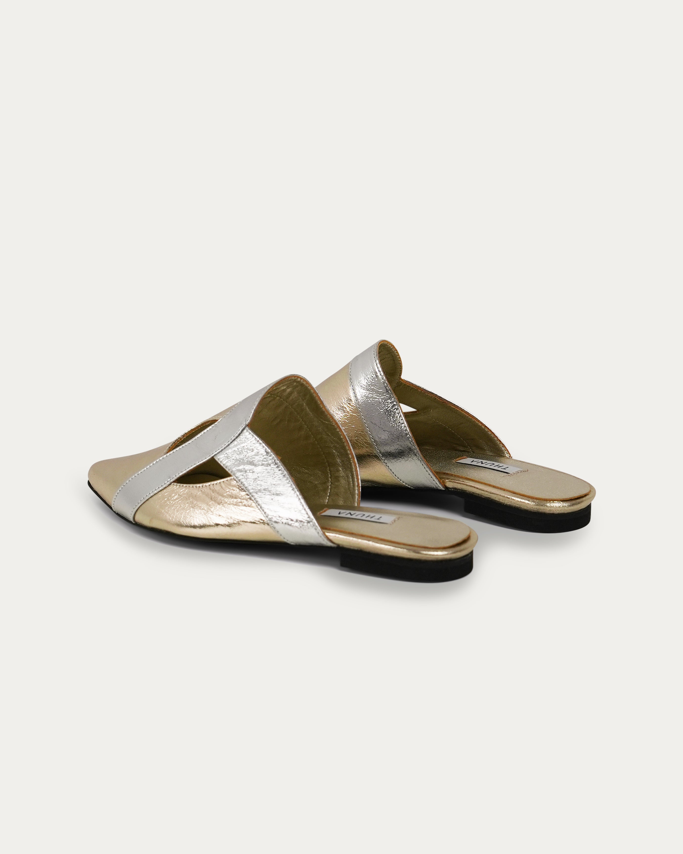 Wajd gold mule - mule - THUNA