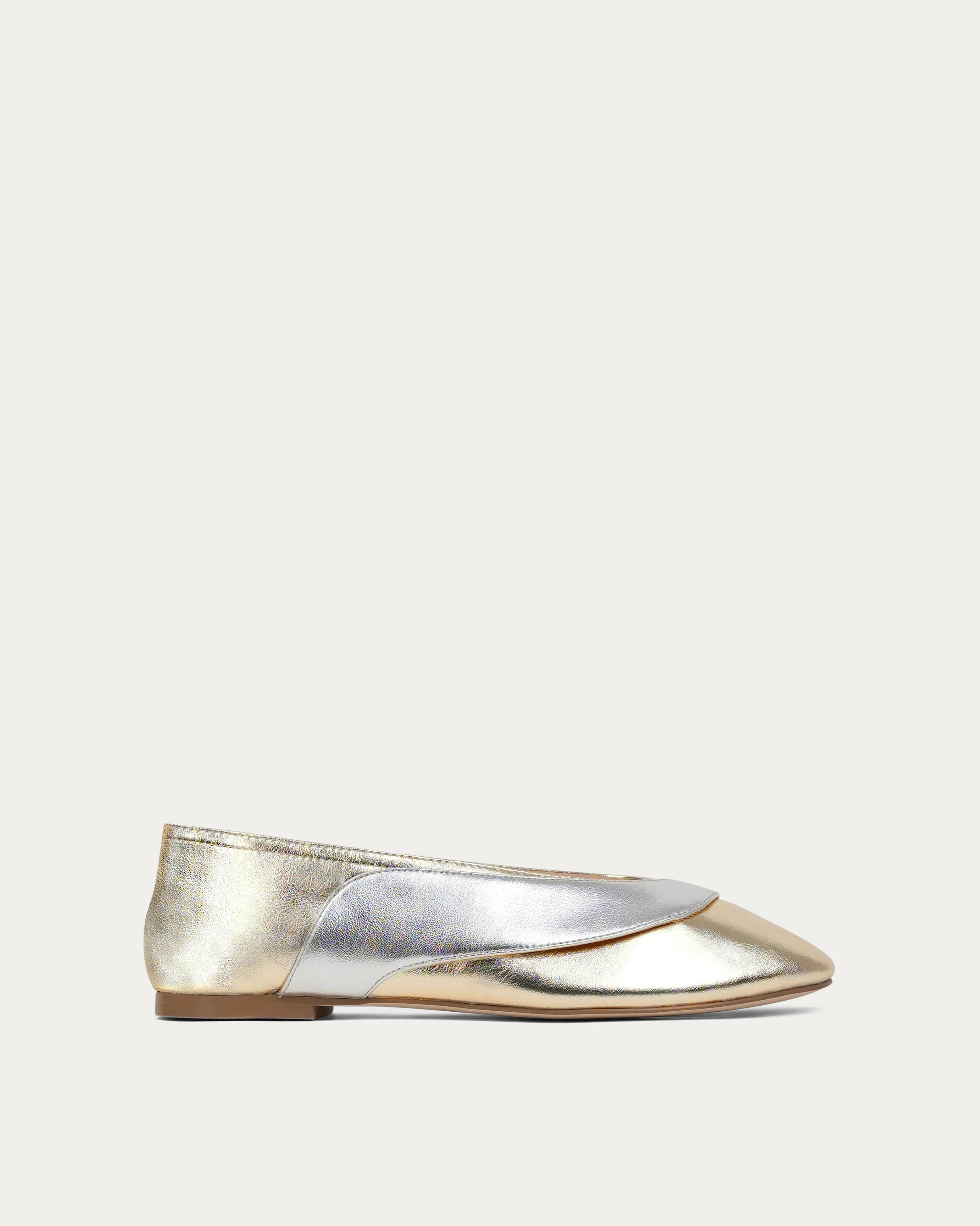 Zayna metallic ballerina